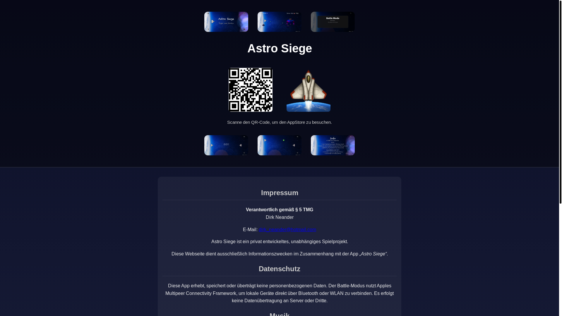 website screenshot of https://astrosiegeweb.pages.dev/