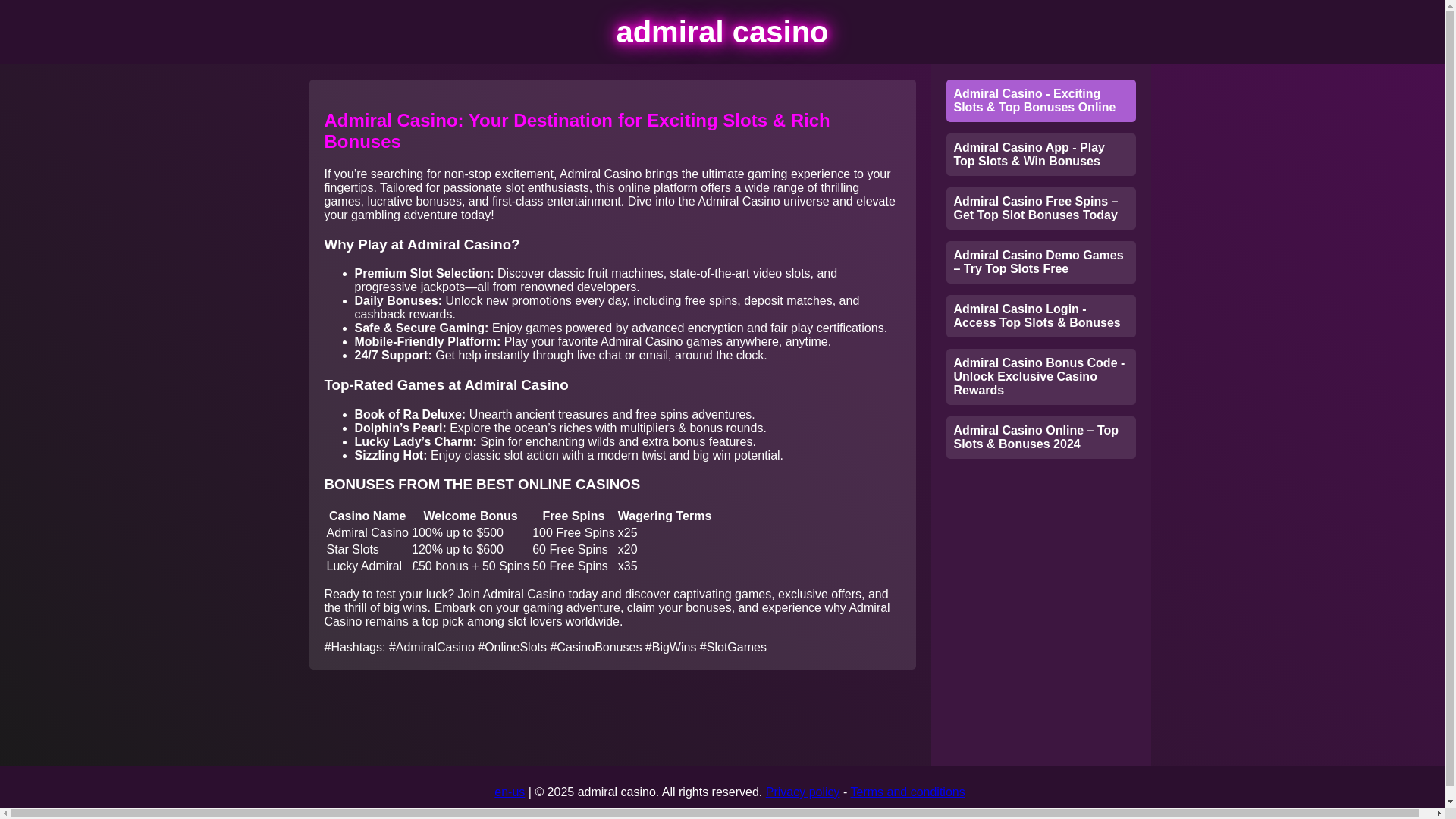 website screenshot of https://admiral-casinomtl.pages.dev/