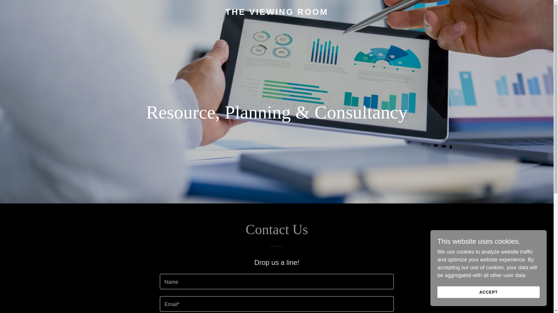 website screenshot of https://theviewingroom.sg/