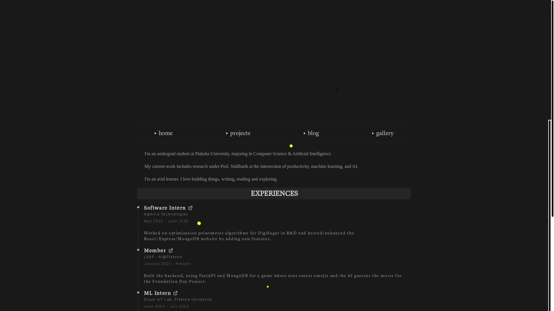 website screenshot of https://anjelica.pages.dev/