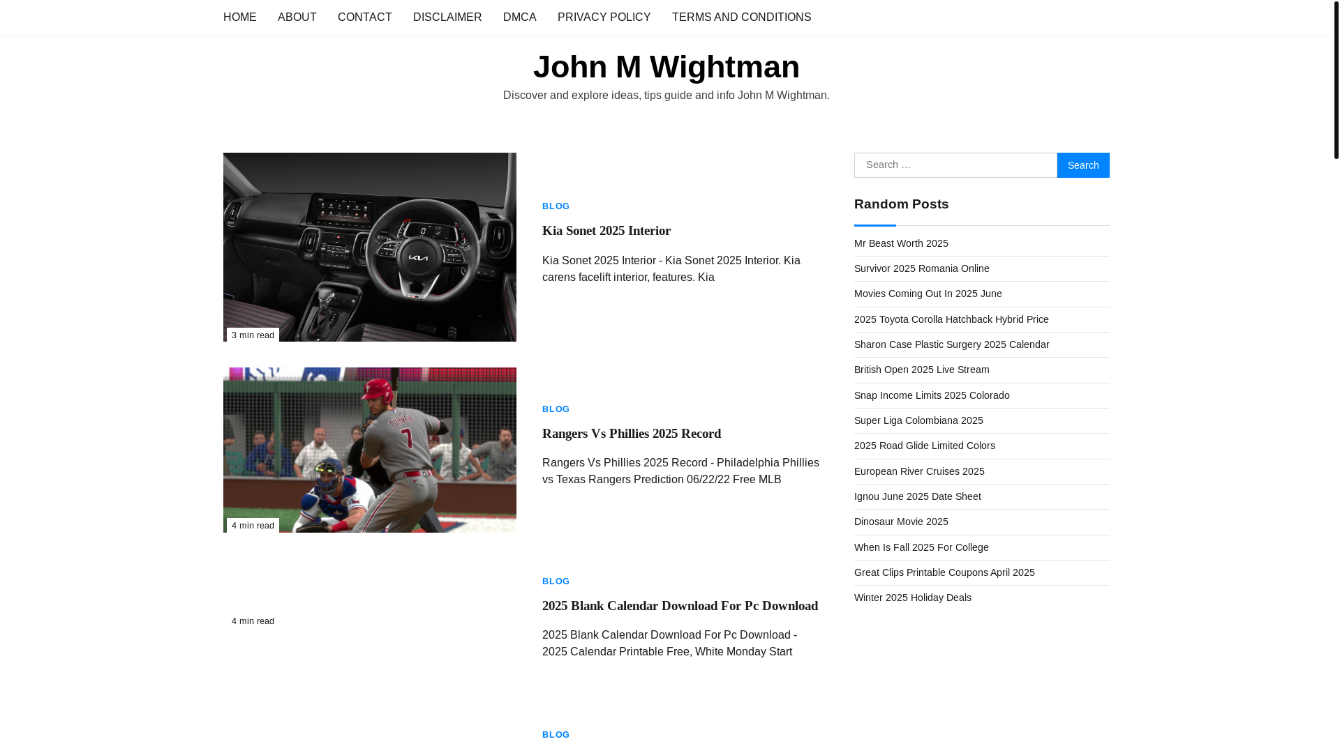website screenshot of https://johnmwightmand.pages.dev/