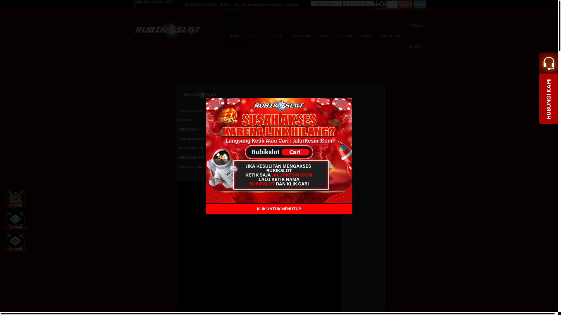 website screenshot of https://rubikslotcc.com/