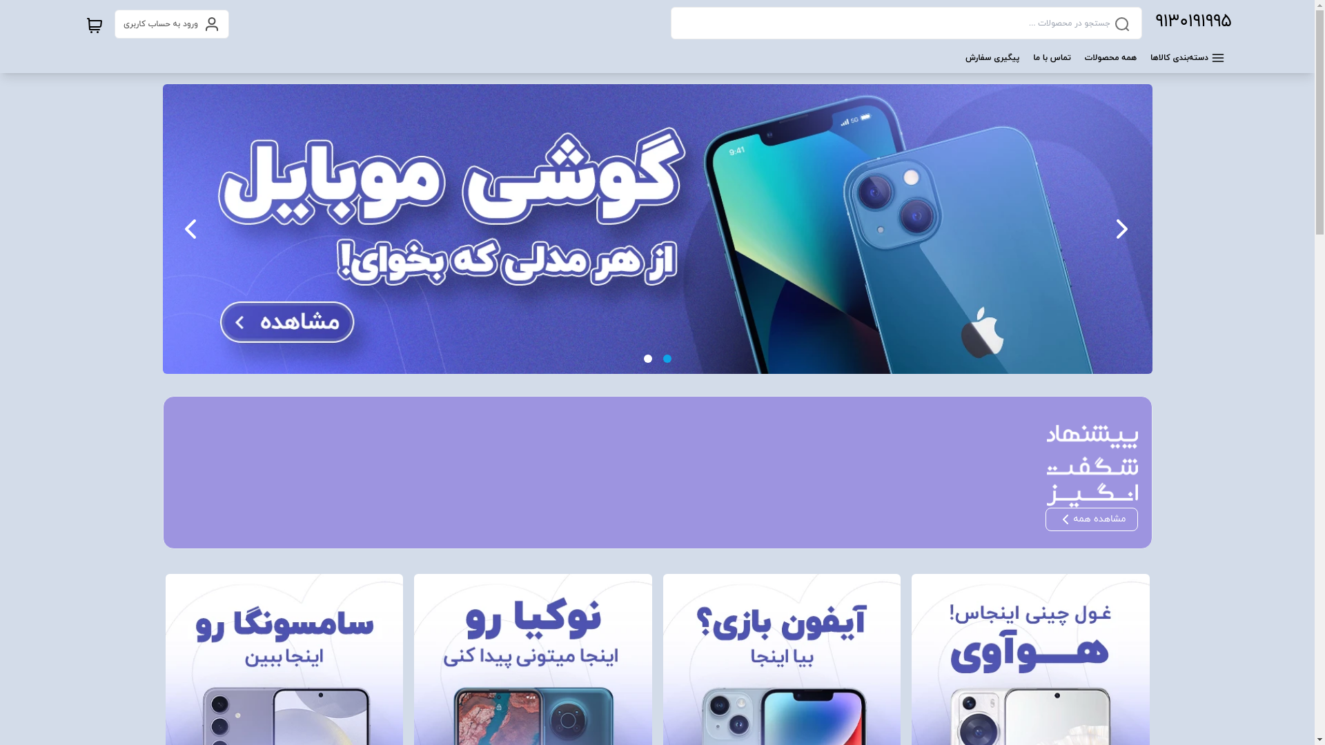 website screenshot of https://zeyran.ir/