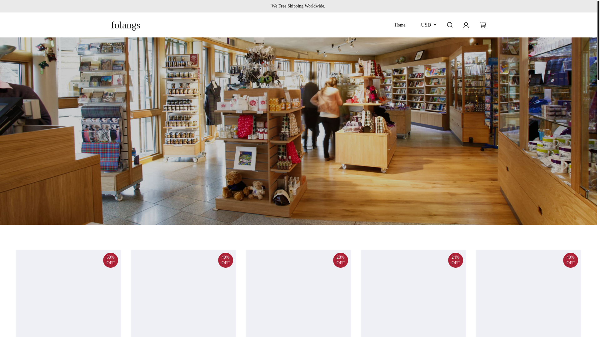 website screenshot of https://folangs.com/