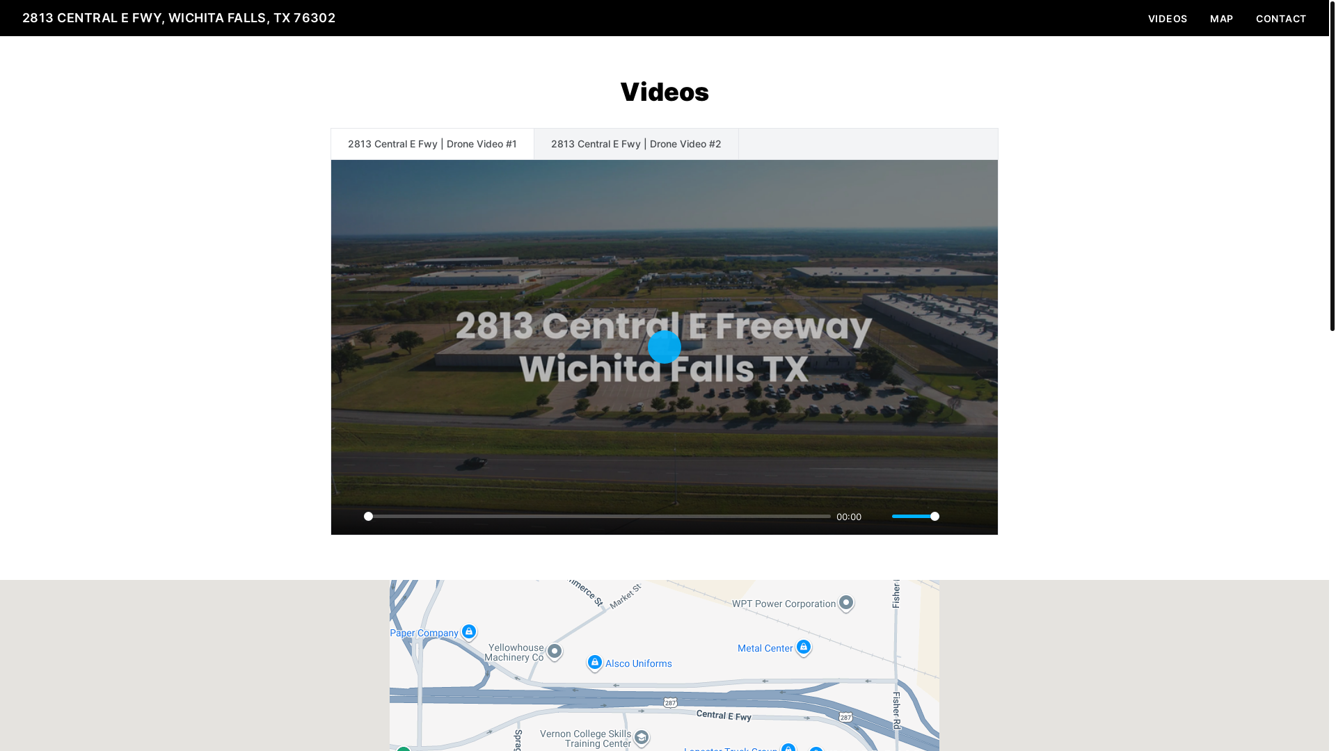 website screenshot of https://2813centralefwy.com/