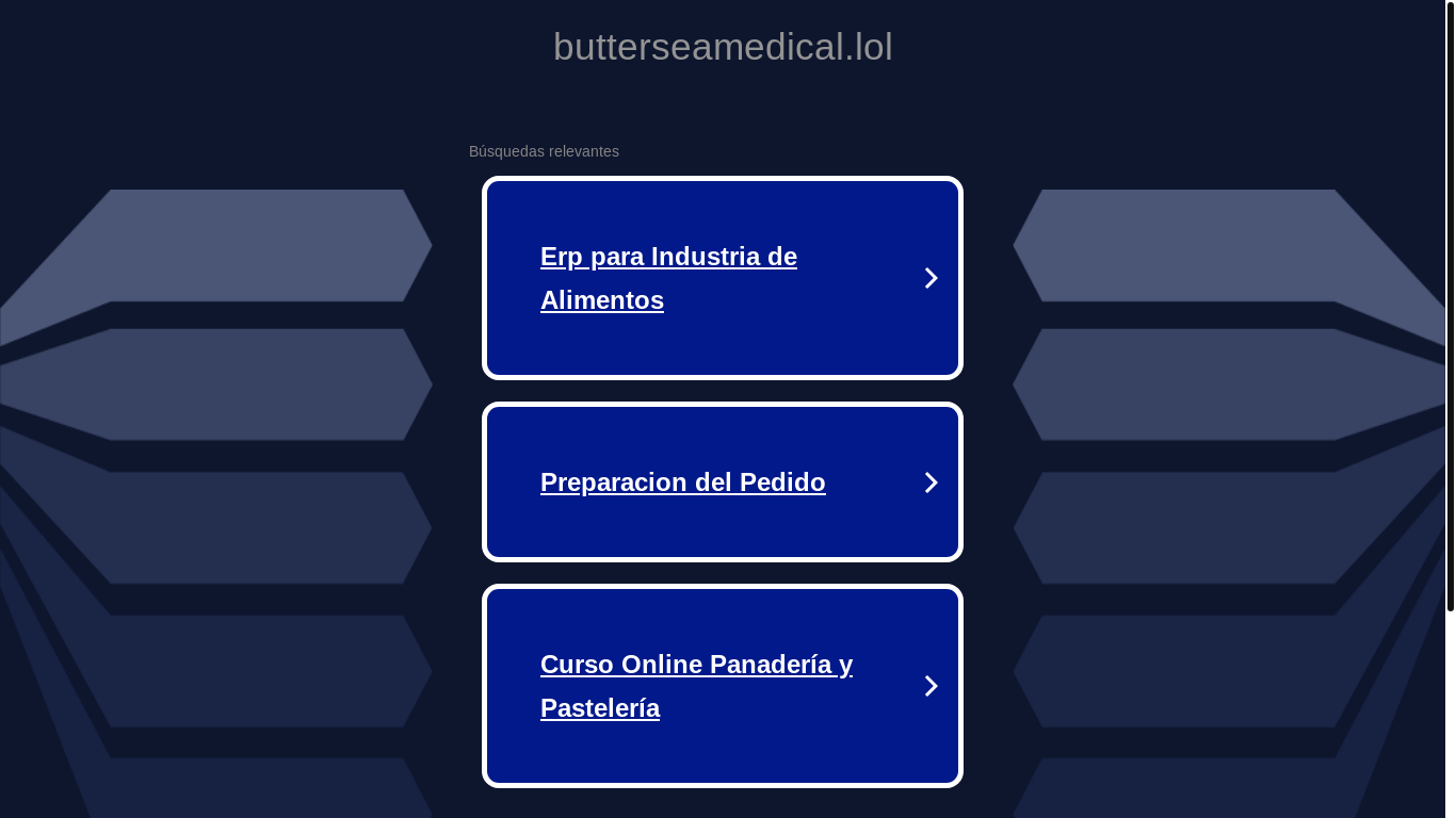 website screenshot of https://butterseamedical.lol/