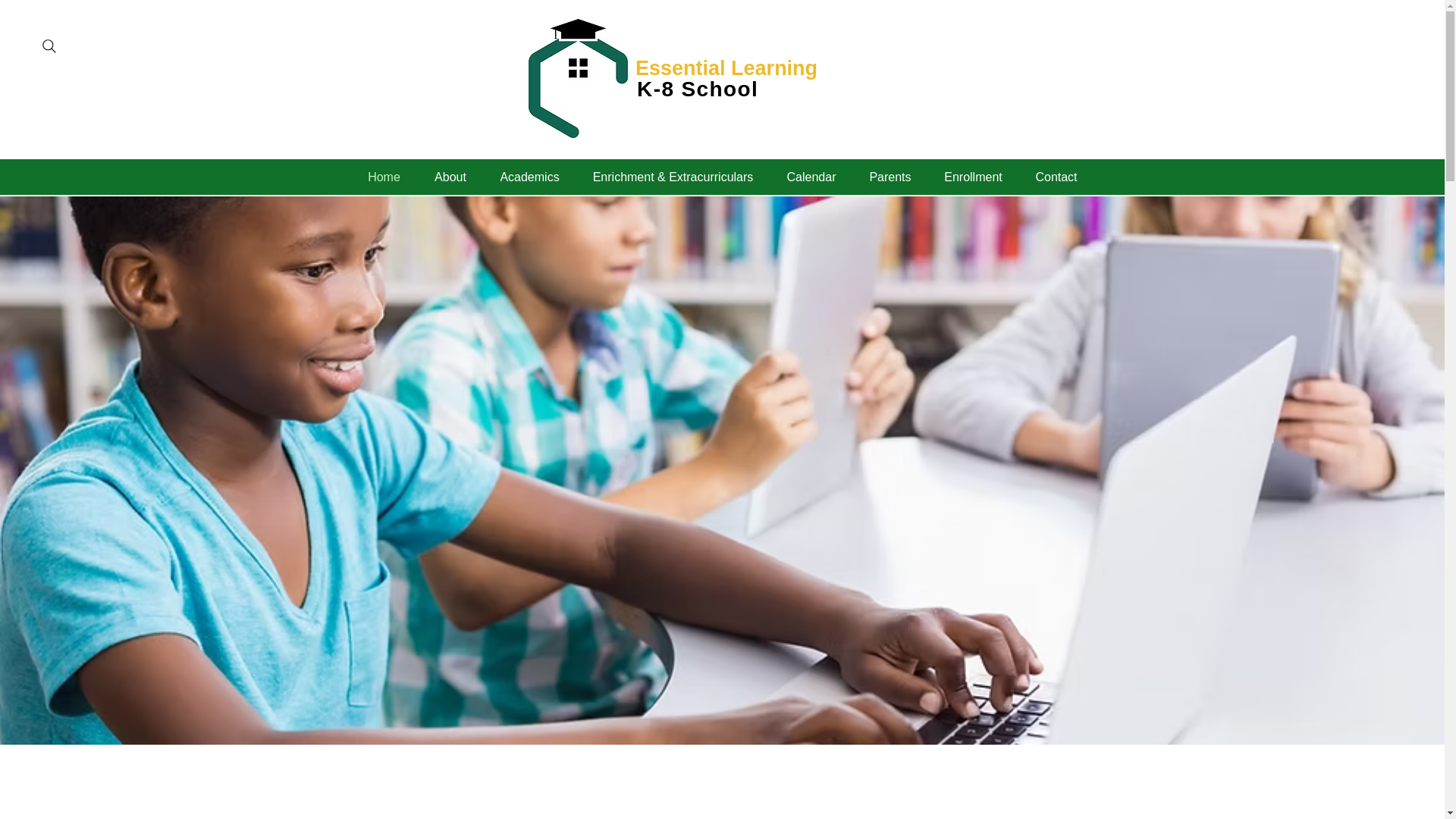 website screenshot of https://myessentiallearning.com/