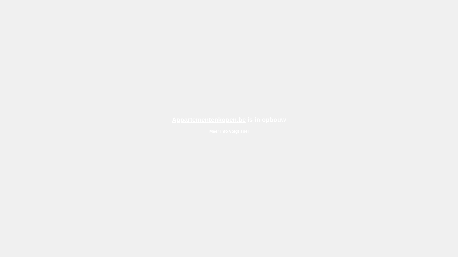 website screenshot of https://acheterappartements.be/