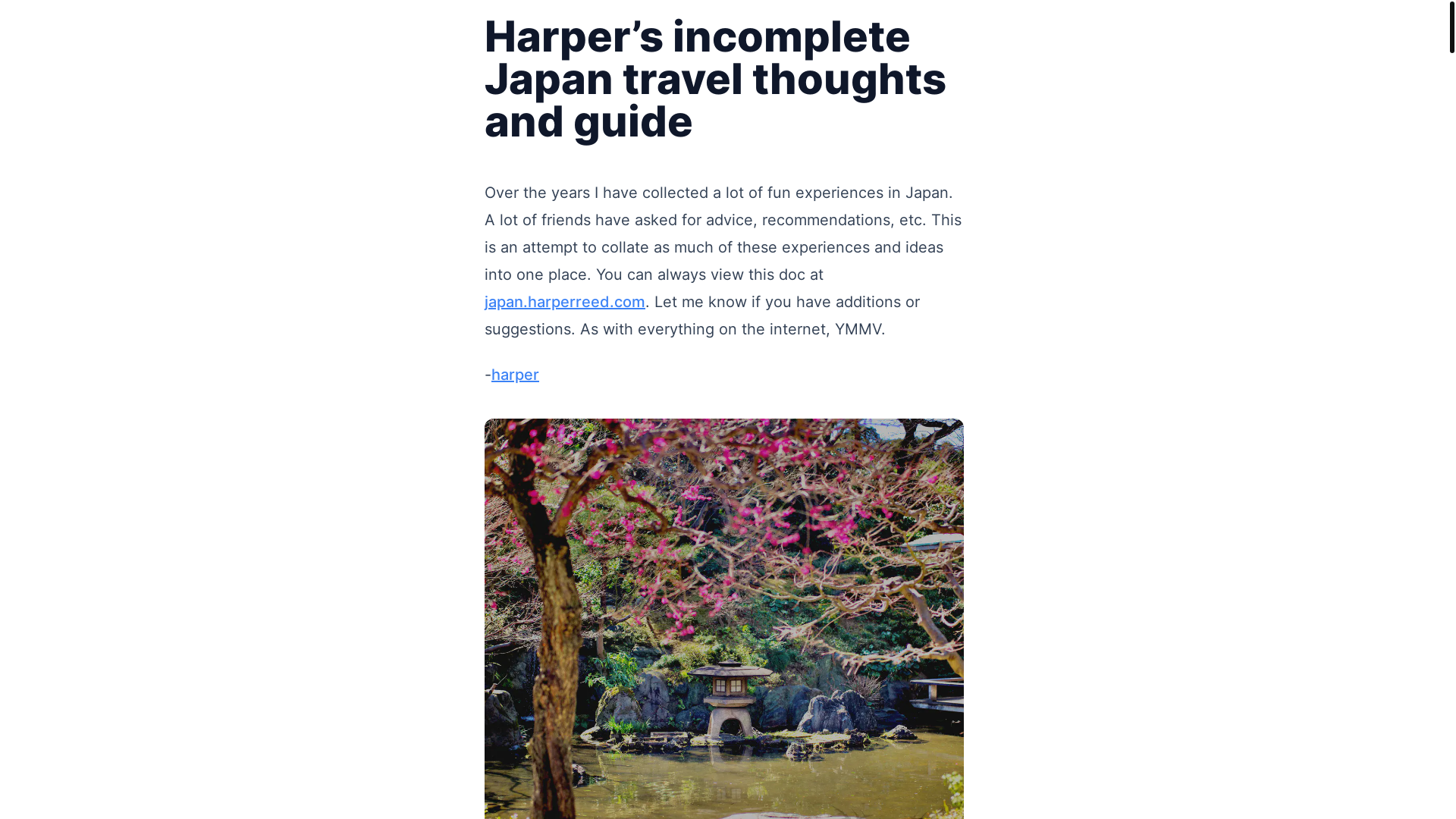 website screenshot of https://japan-guide.pages.dev/