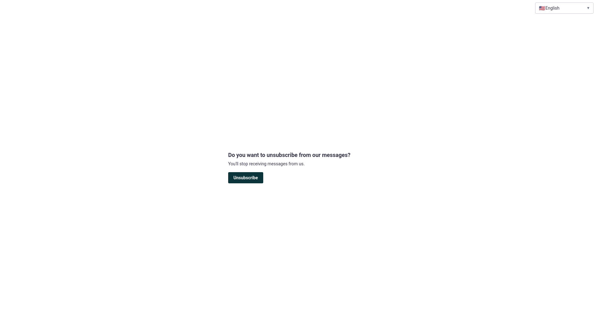 website screenshot of https://e.customeriomail.com/unsubscribe/dgTZjAoDAKO_DKK_DAGZcigE24evfw6D_kMBCT0=