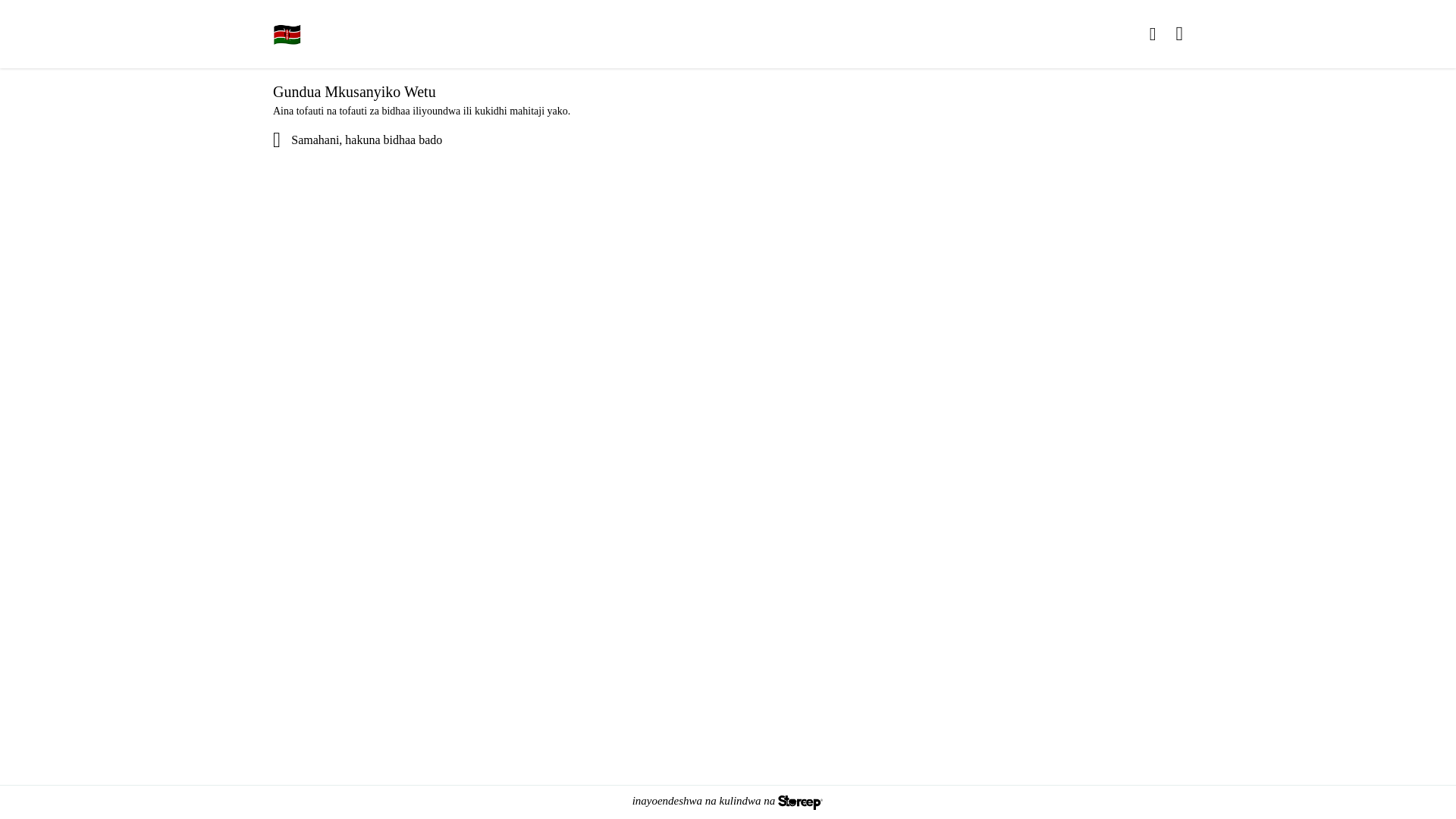 website screenshot of https://nairobi-offers.shop/