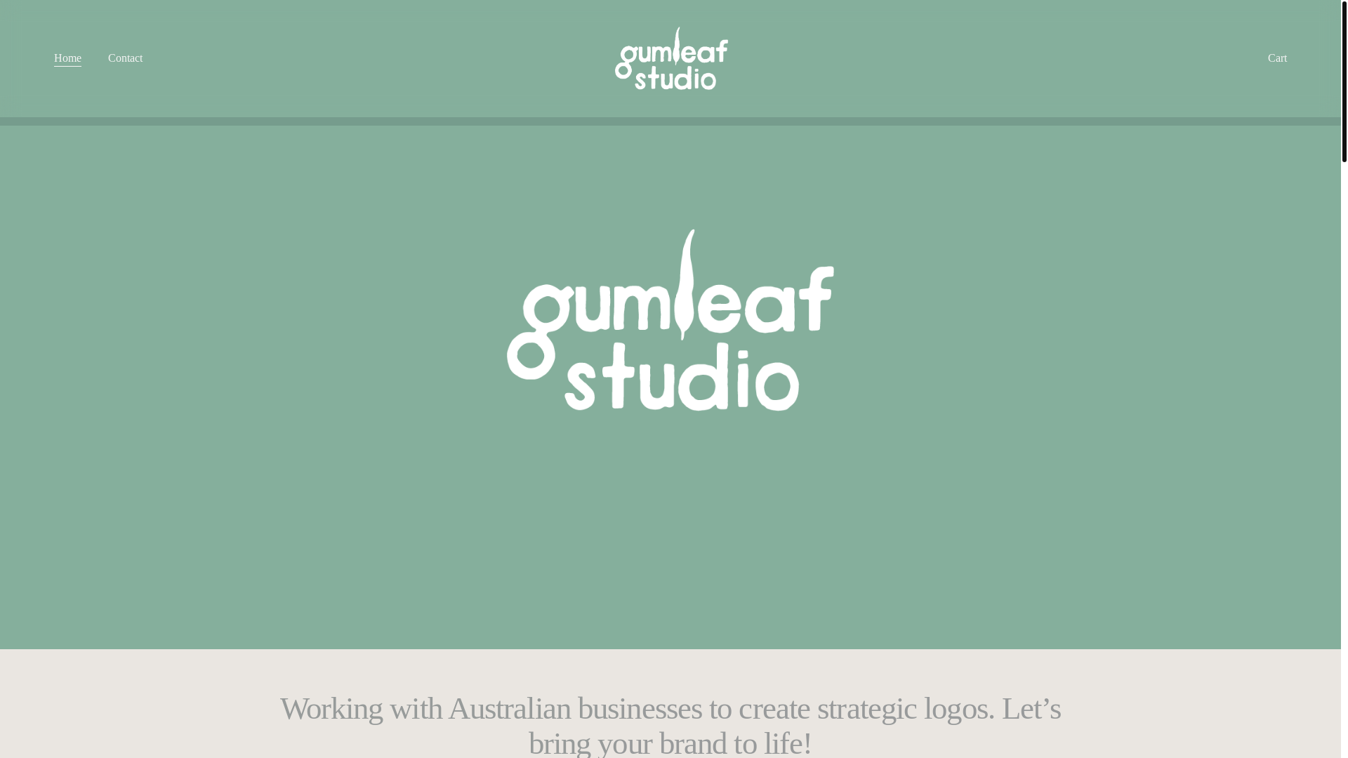 website screenshot of https://gumleafstudio.online/