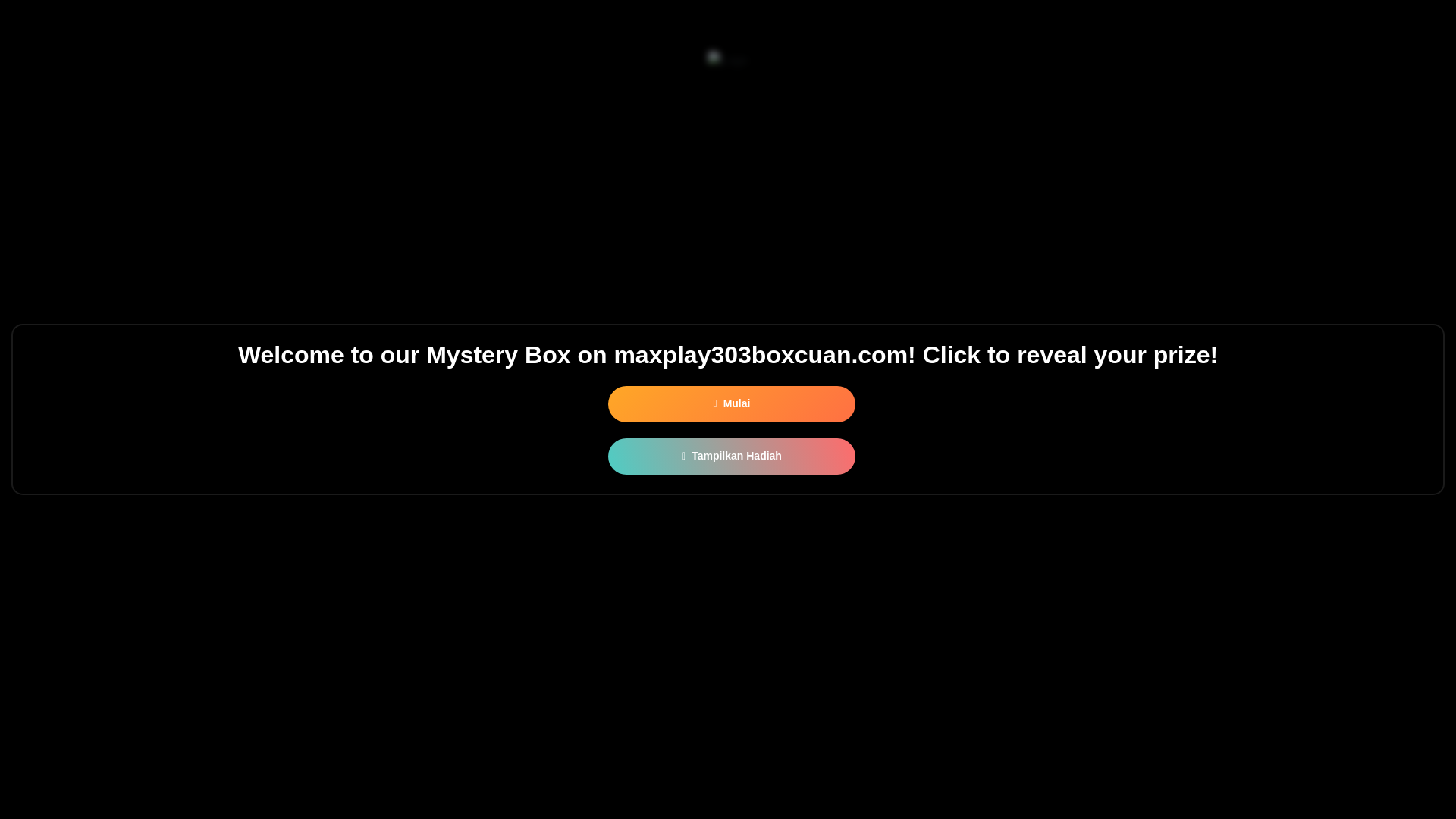 website screenshot of https://maxplay303boxcuan.com/