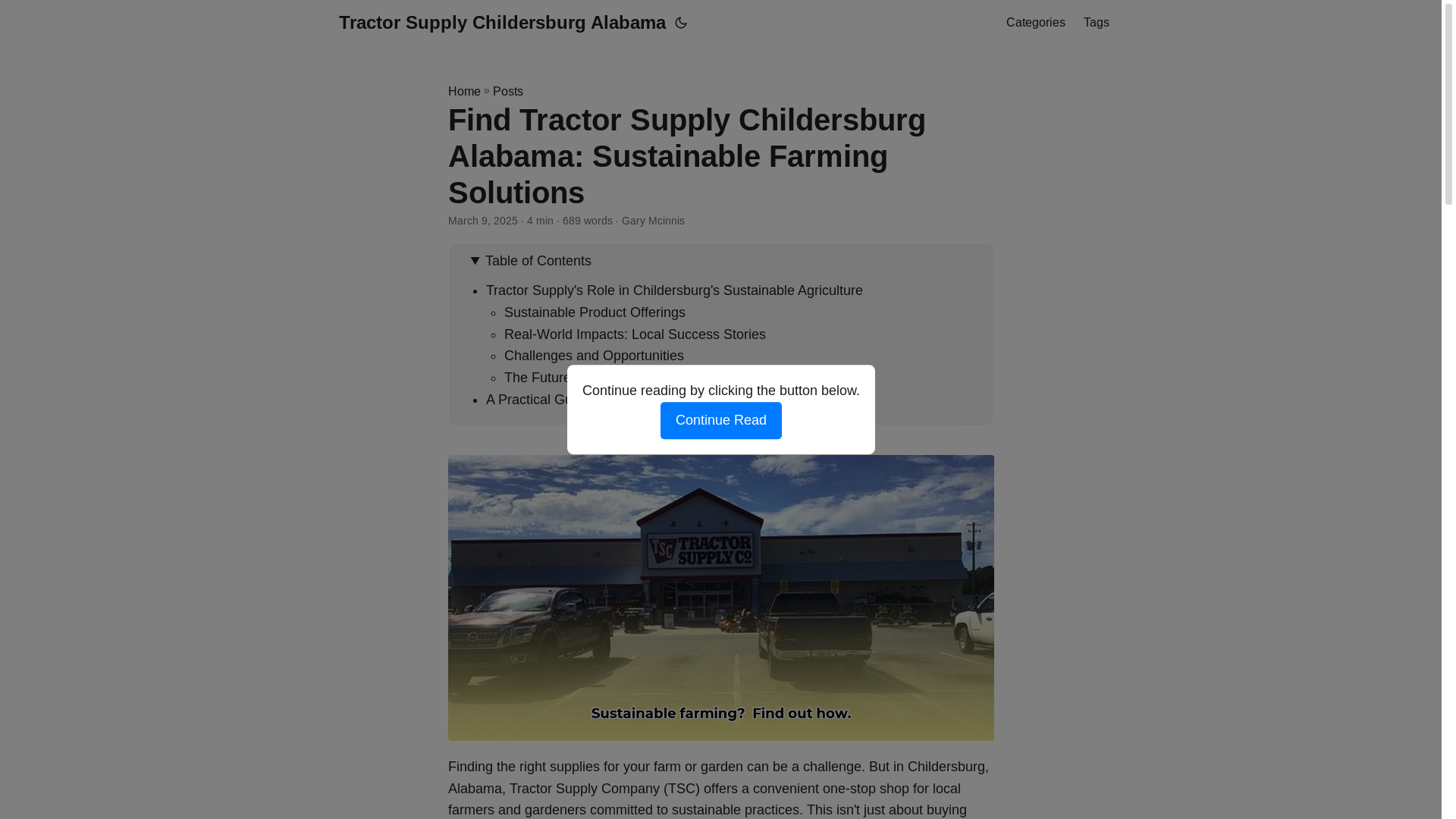 website screenshot of https://tractor-supply-childersburg-alabama.pages.dev/