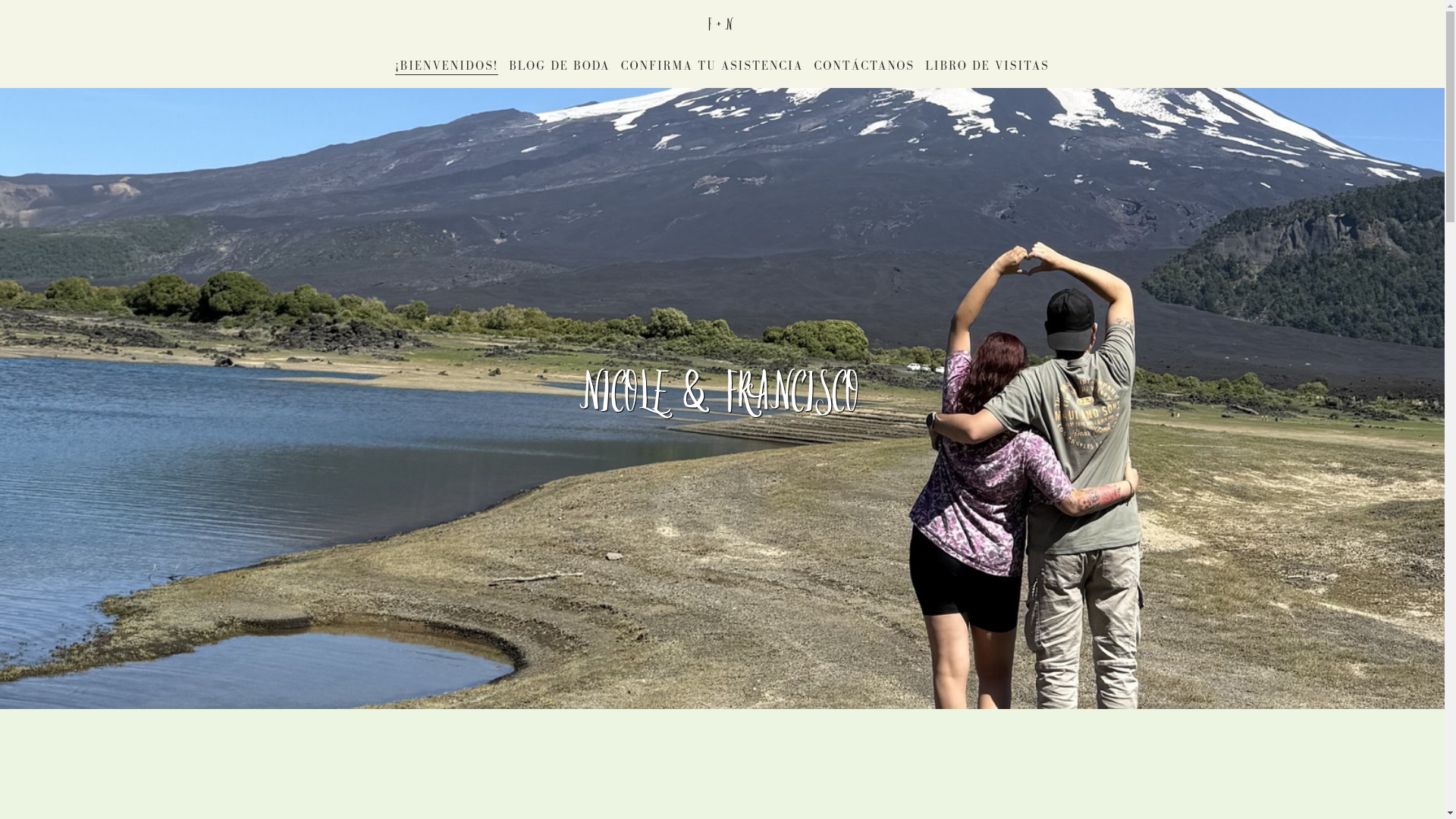 website screenshot of https://nicoleyfrancisco.com/