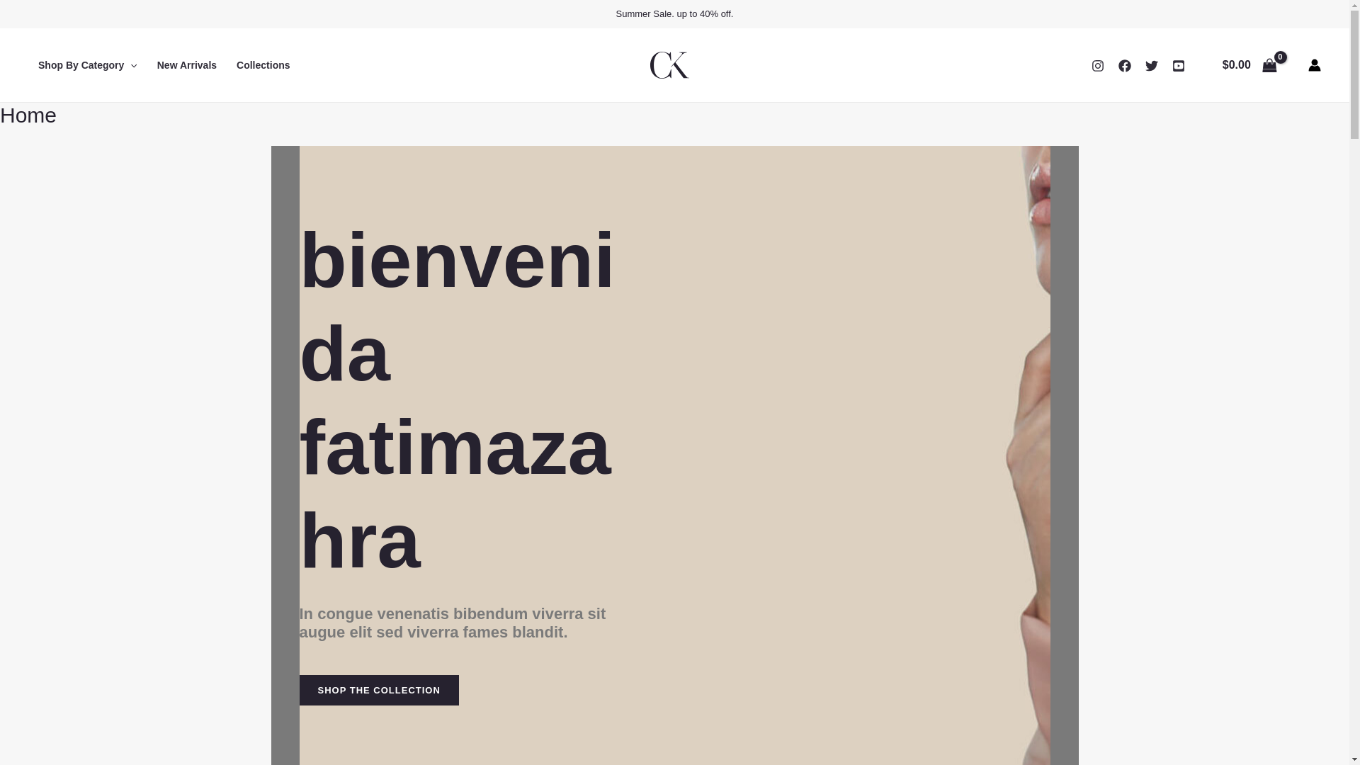 website screenshot of https://ilfaboutique.shop/