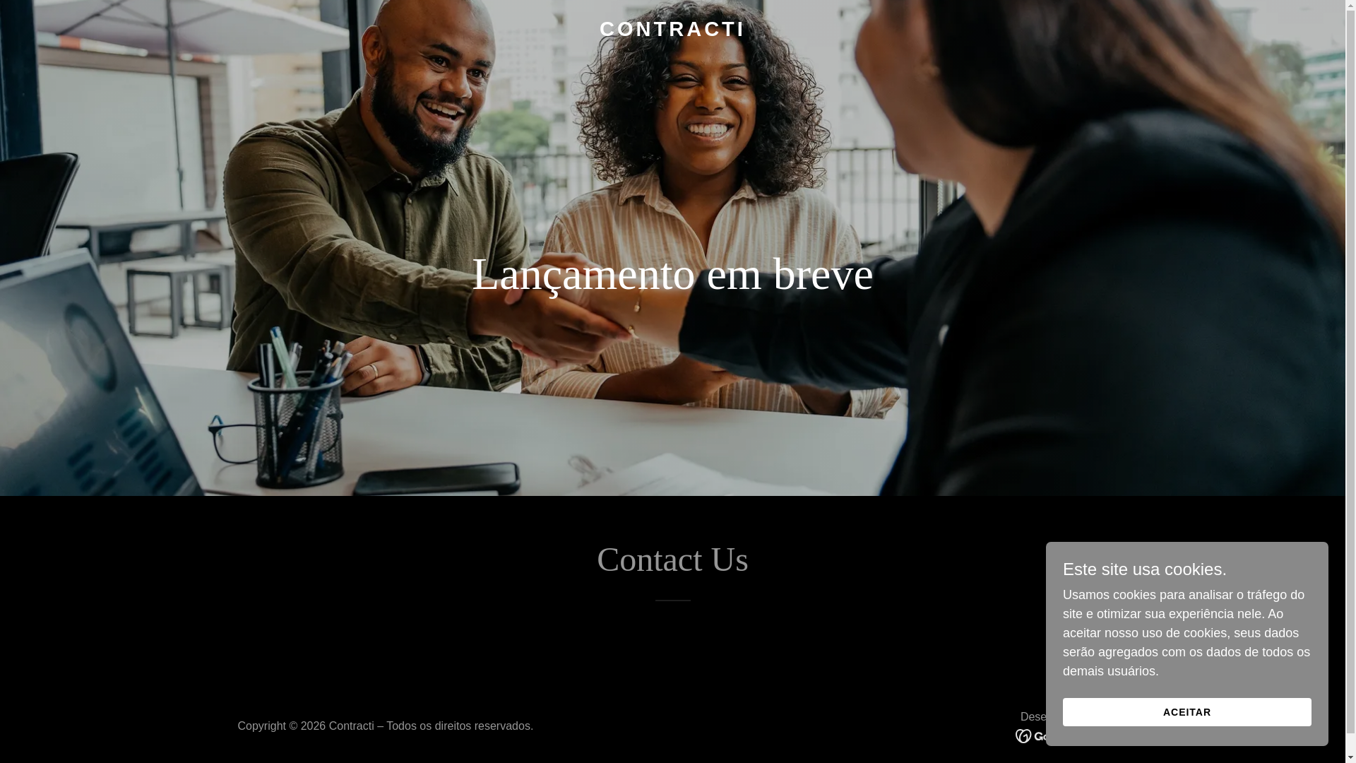 website screenshot of https://contracti.com.br/