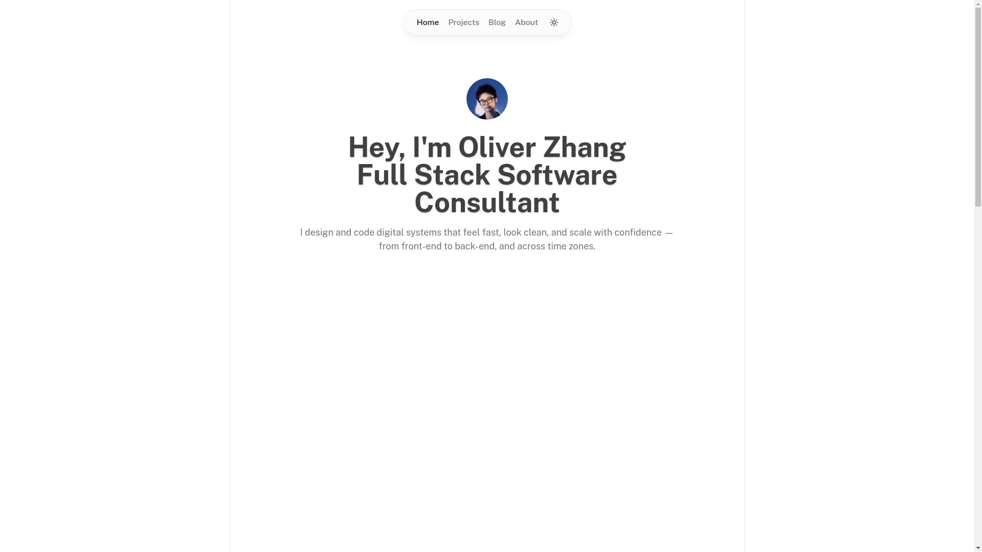 website screenshot of https://changchihyung.pages.dev/