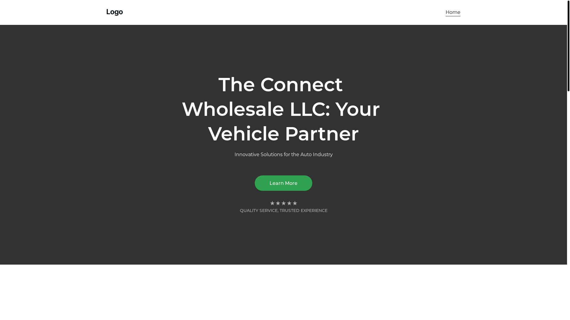 website screenshot of https://connectwholesalellc.com/