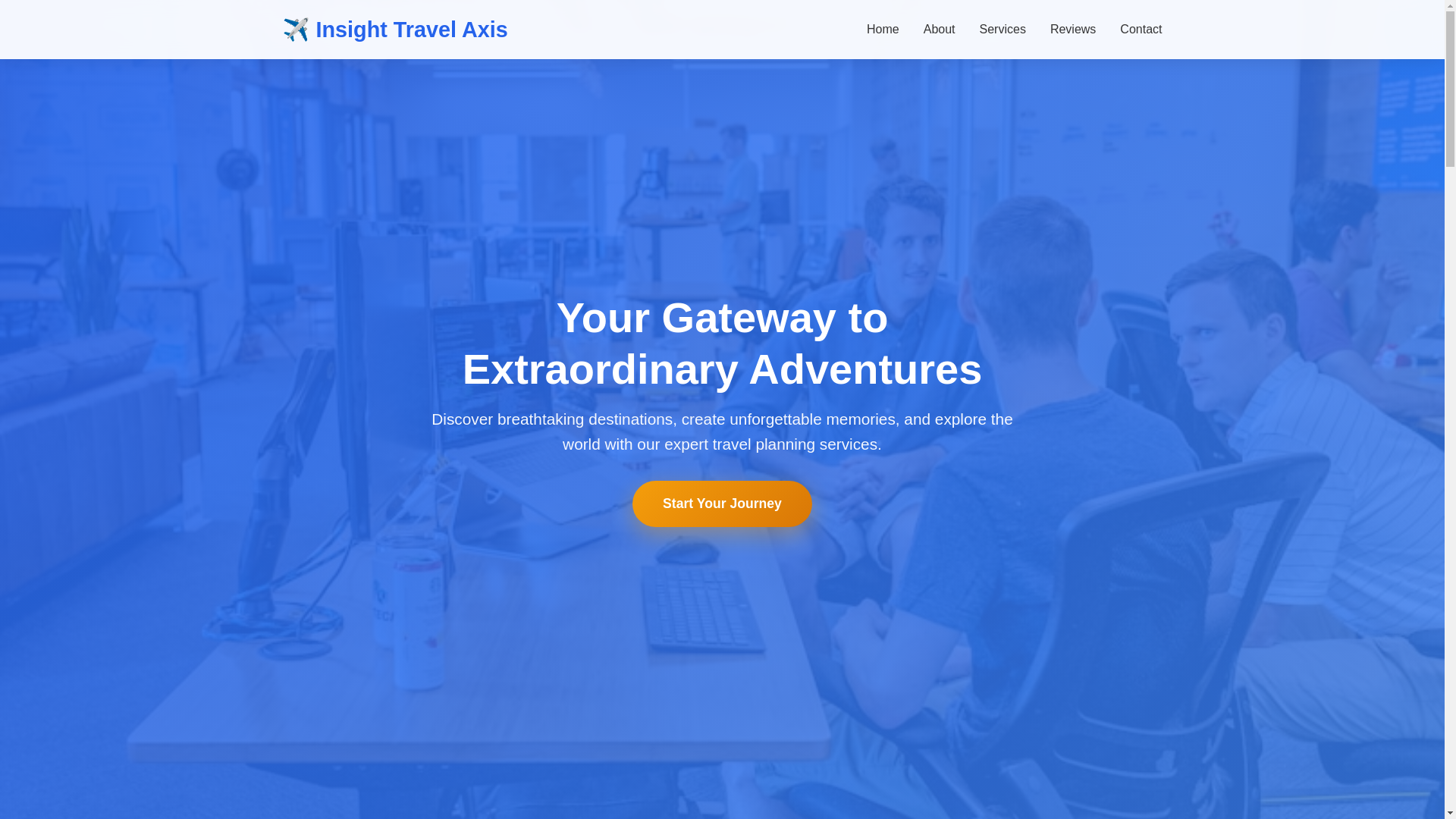 website screenshot of https://insighttravelaxis.click/