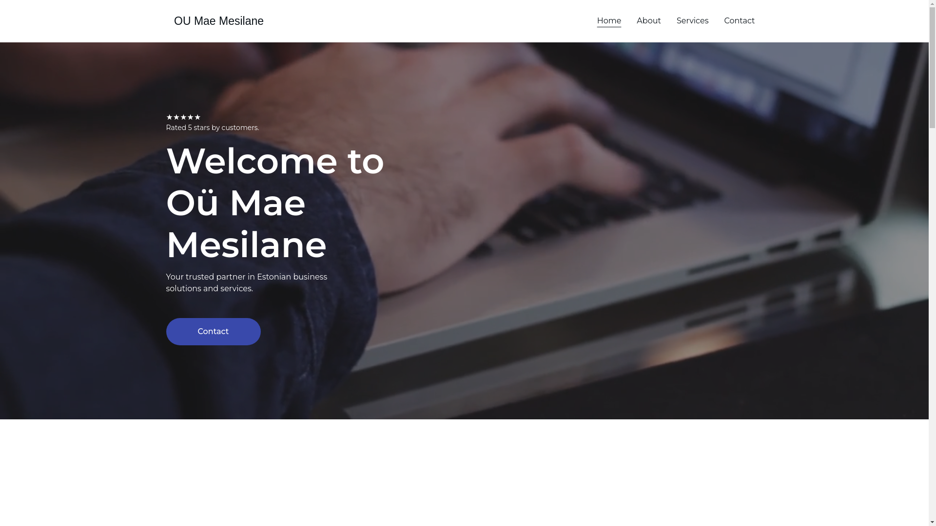 website screenshot of https://oumaemesilane.site/
