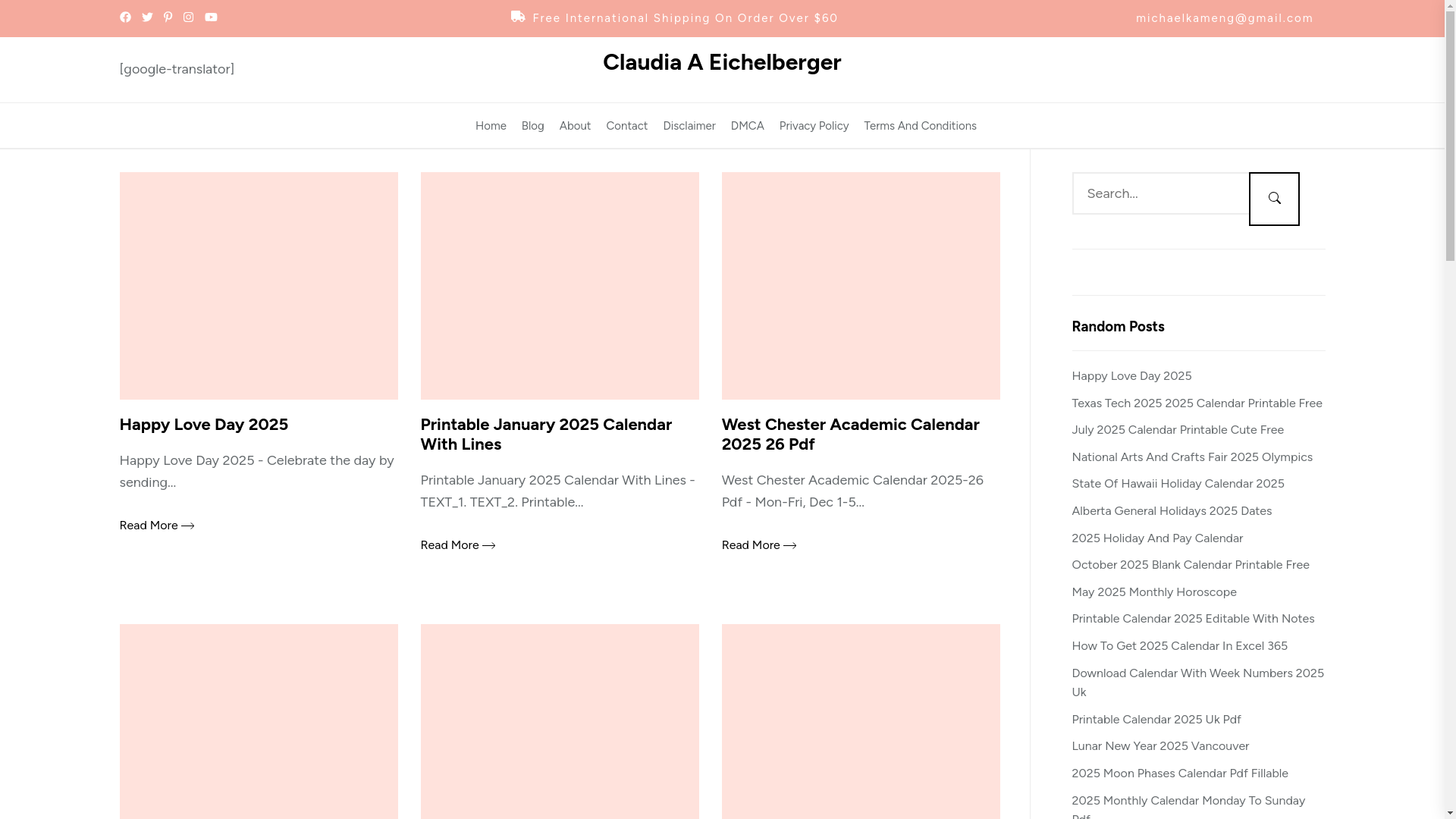 website screenshot of https://claudiaaeichelberger.pages.dev/