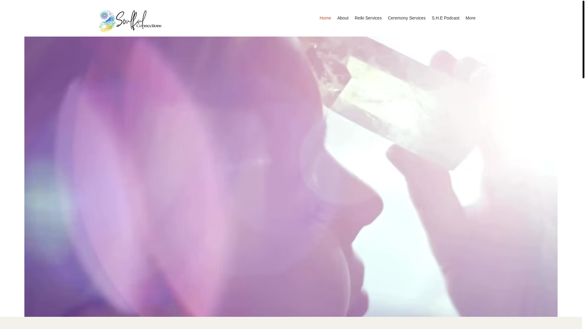 website screenshot of https://soulfulconnections.info/