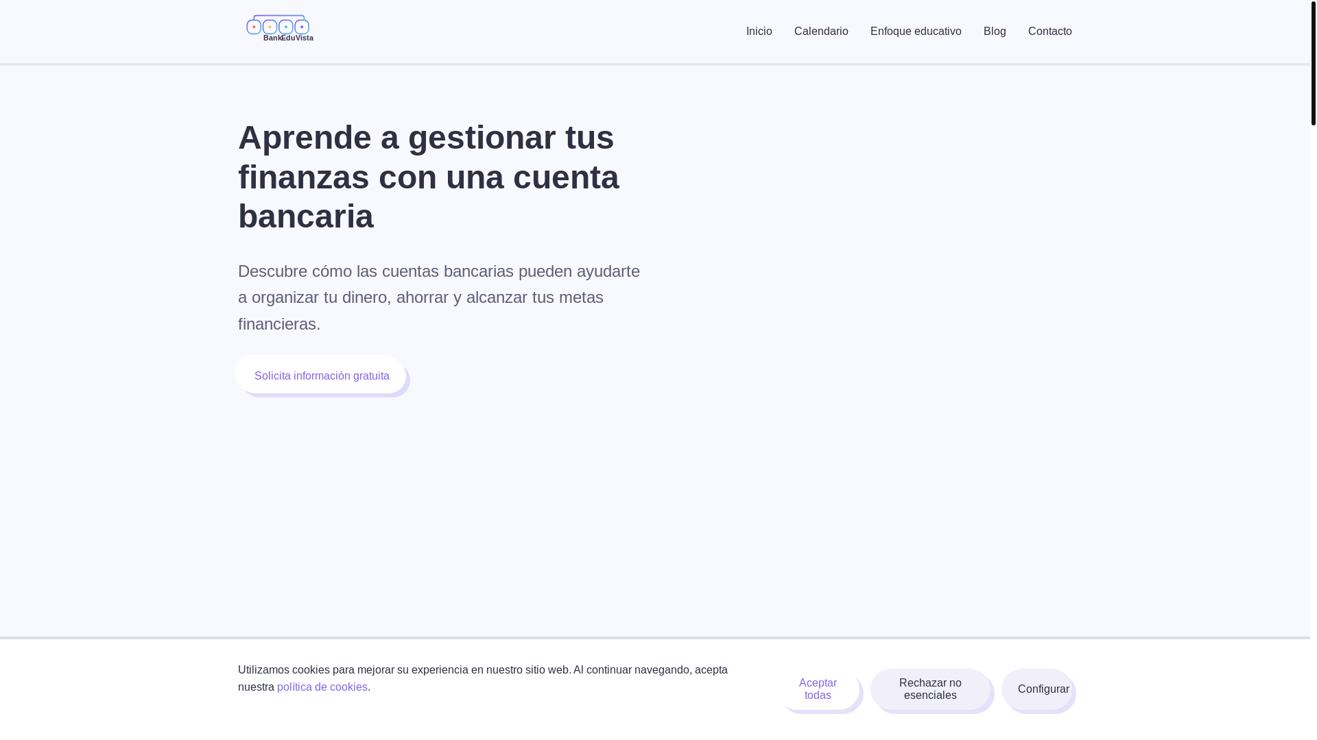 website screenshot of https://bankeduvista.com/