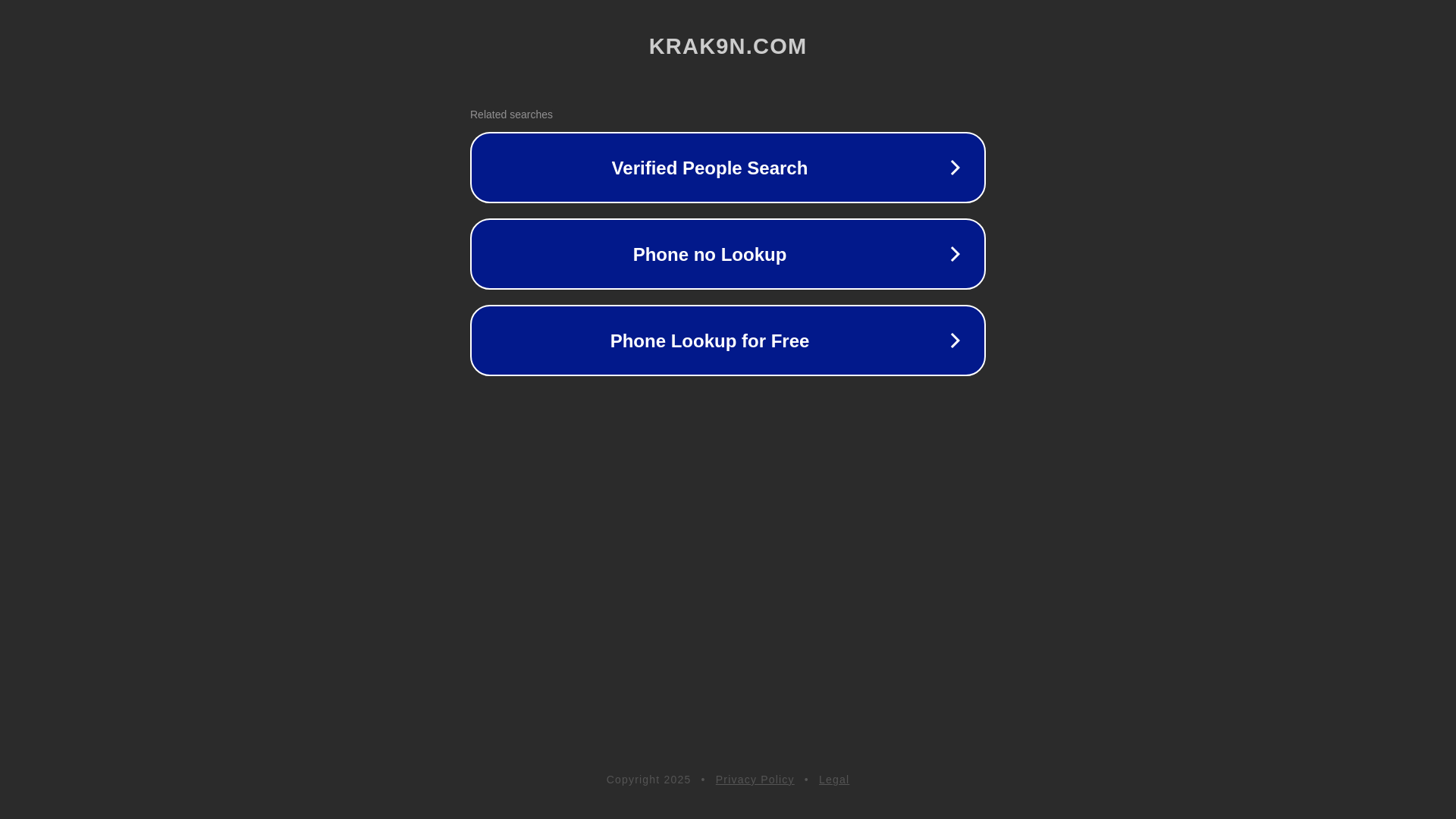 website screenshot of https://krak9n.com/
