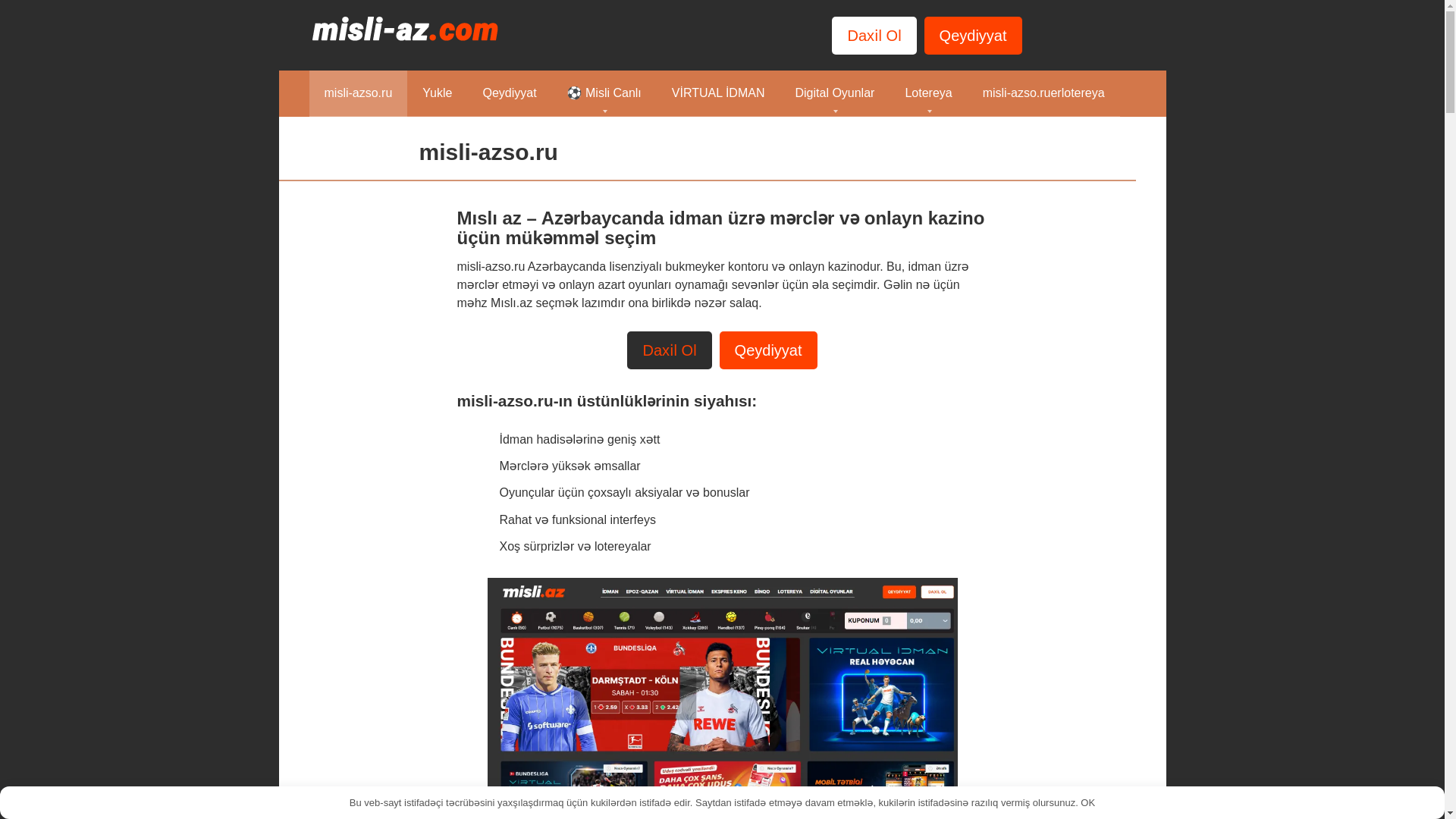 website screenshot of https://misli-azso.ru/