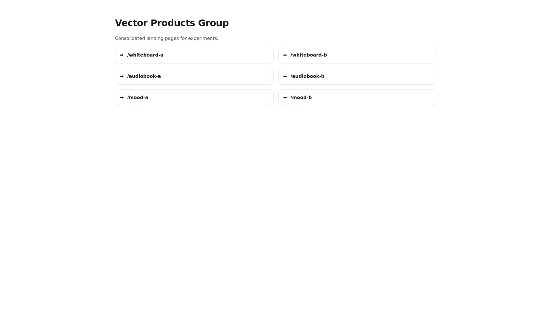 website screenshot of https://vectorproductsgroup.pages.dev/
