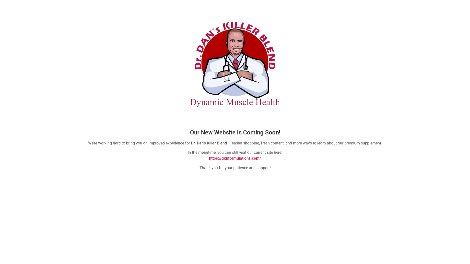 website screenshot of https://ddkbhealth.com/