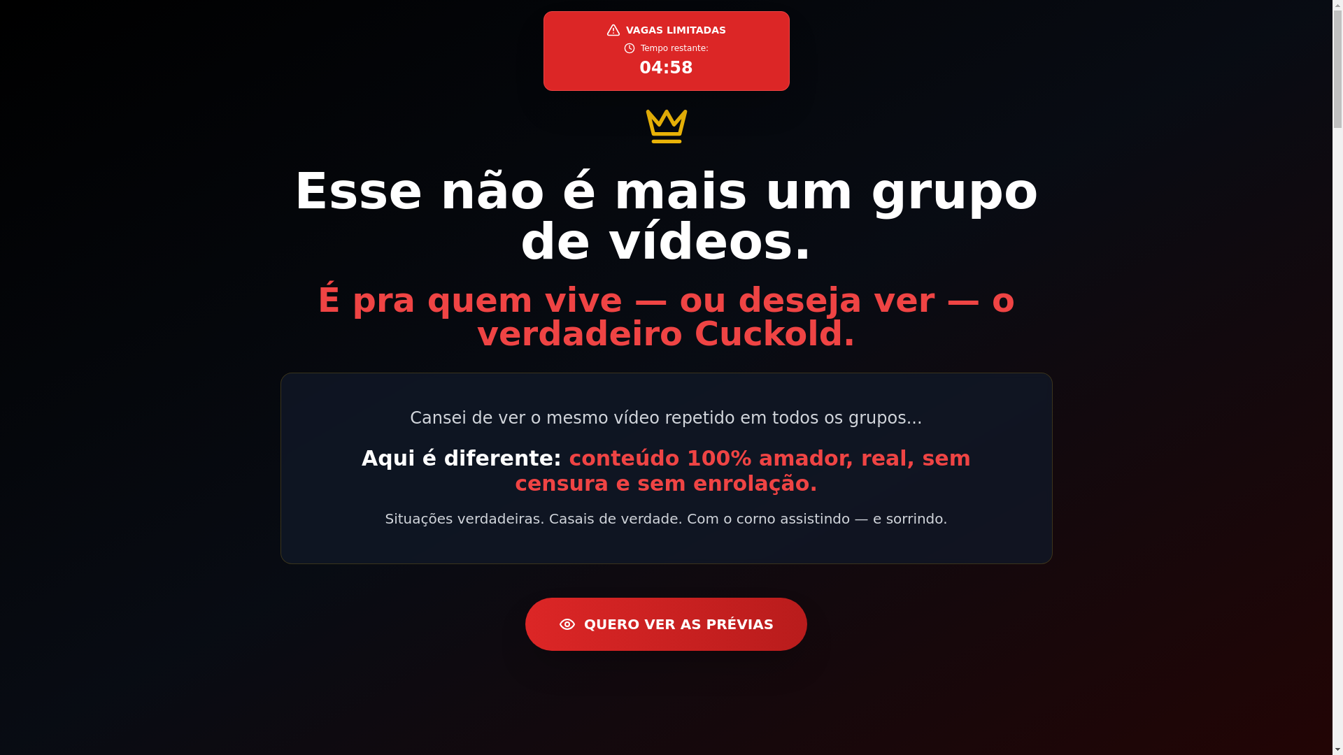 website screenshot of https://casaiscuckoldbr.site/