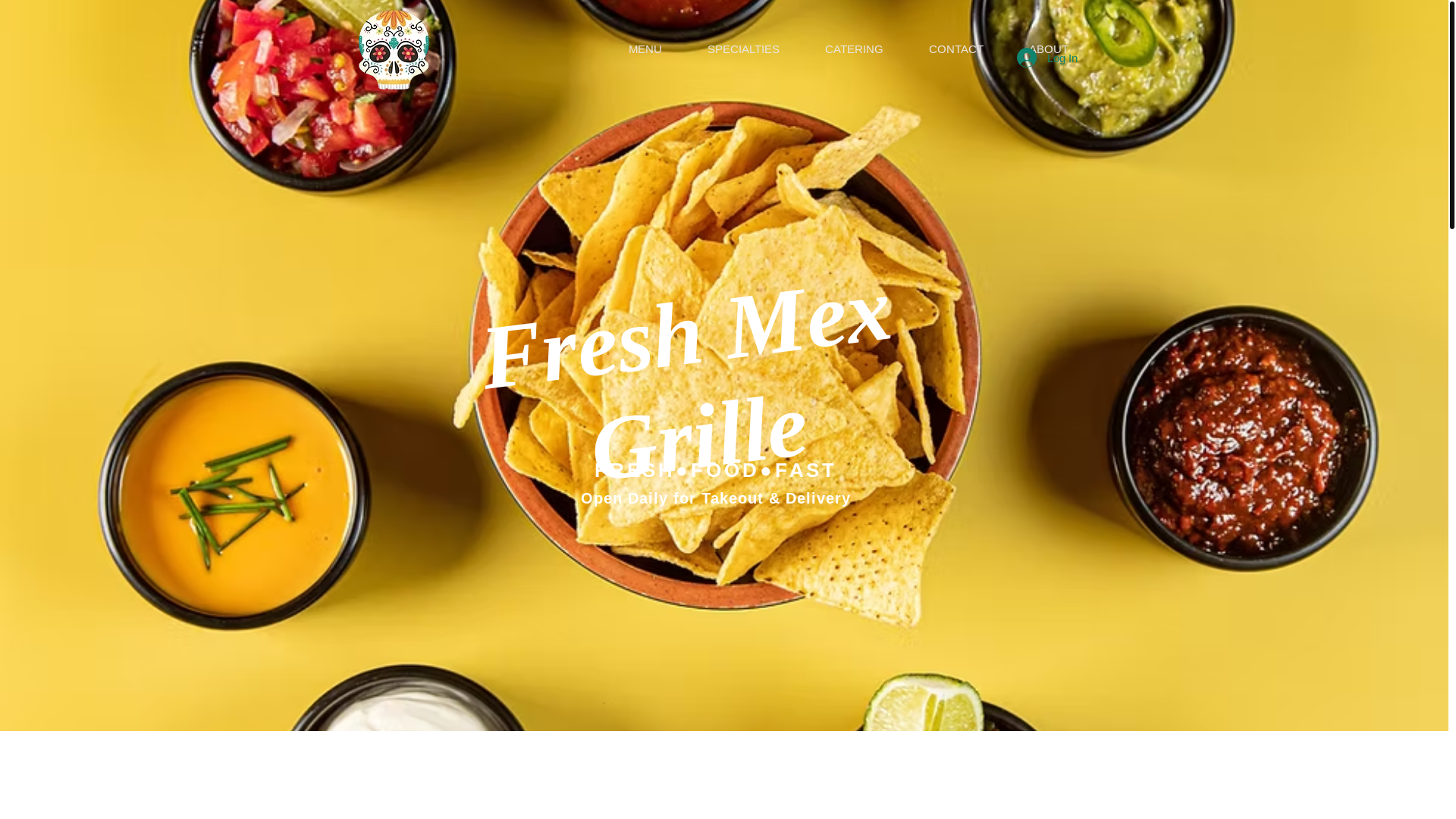 website screenshot of https://mexgrilledetroit.com/