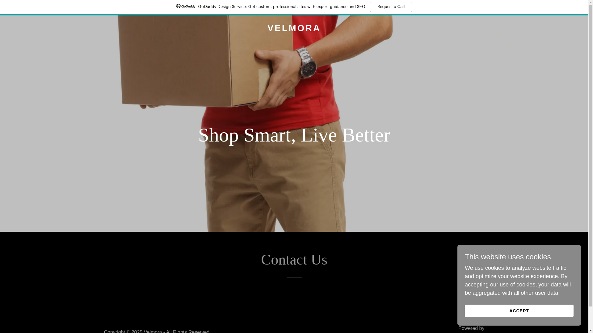 website screenshot of https://velmora.world/