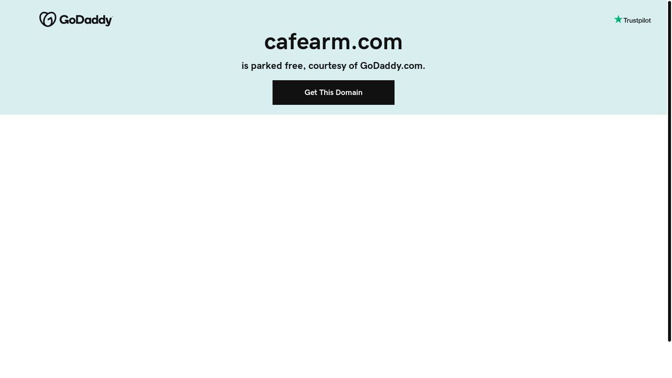 website screenshot of https://cafearm.com/