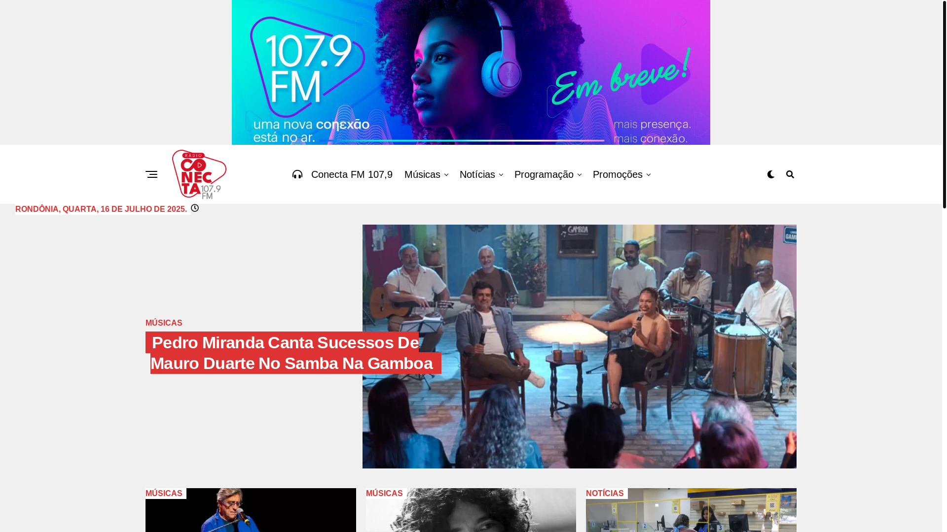 website screenshot of https://conecta.fm.br/
