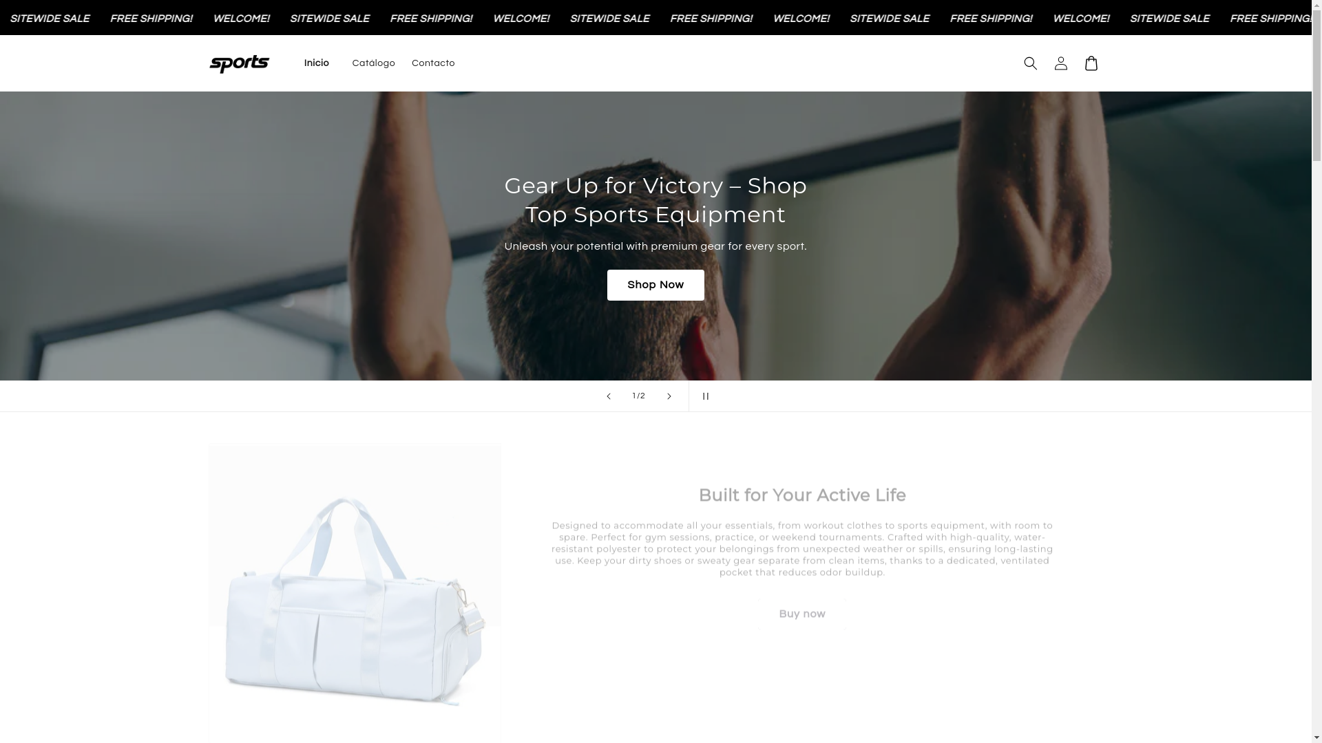 website screenshot of https://fitnessdeporte.store/