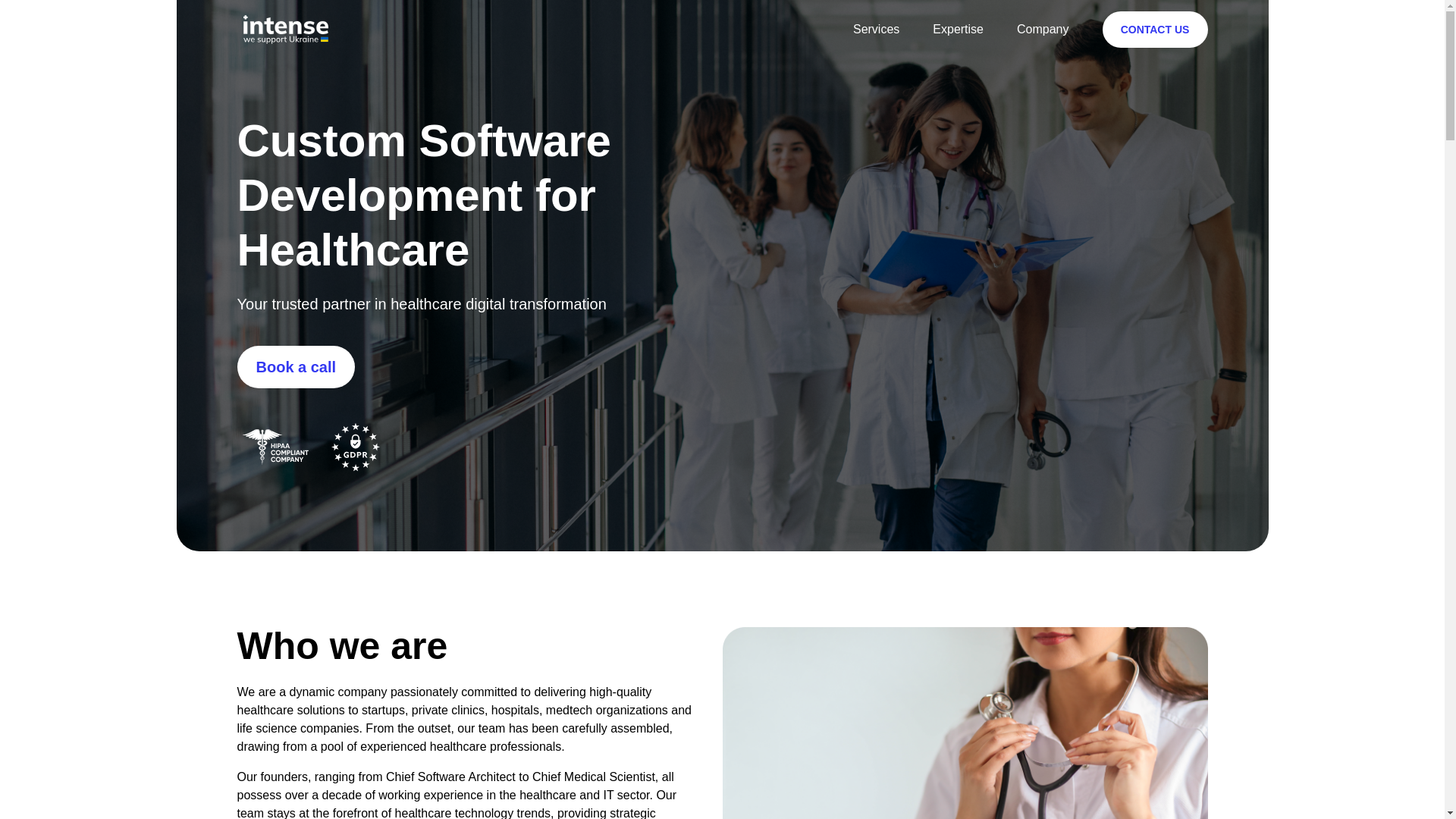 website screenshot of https://intense-website.pages.dev/
