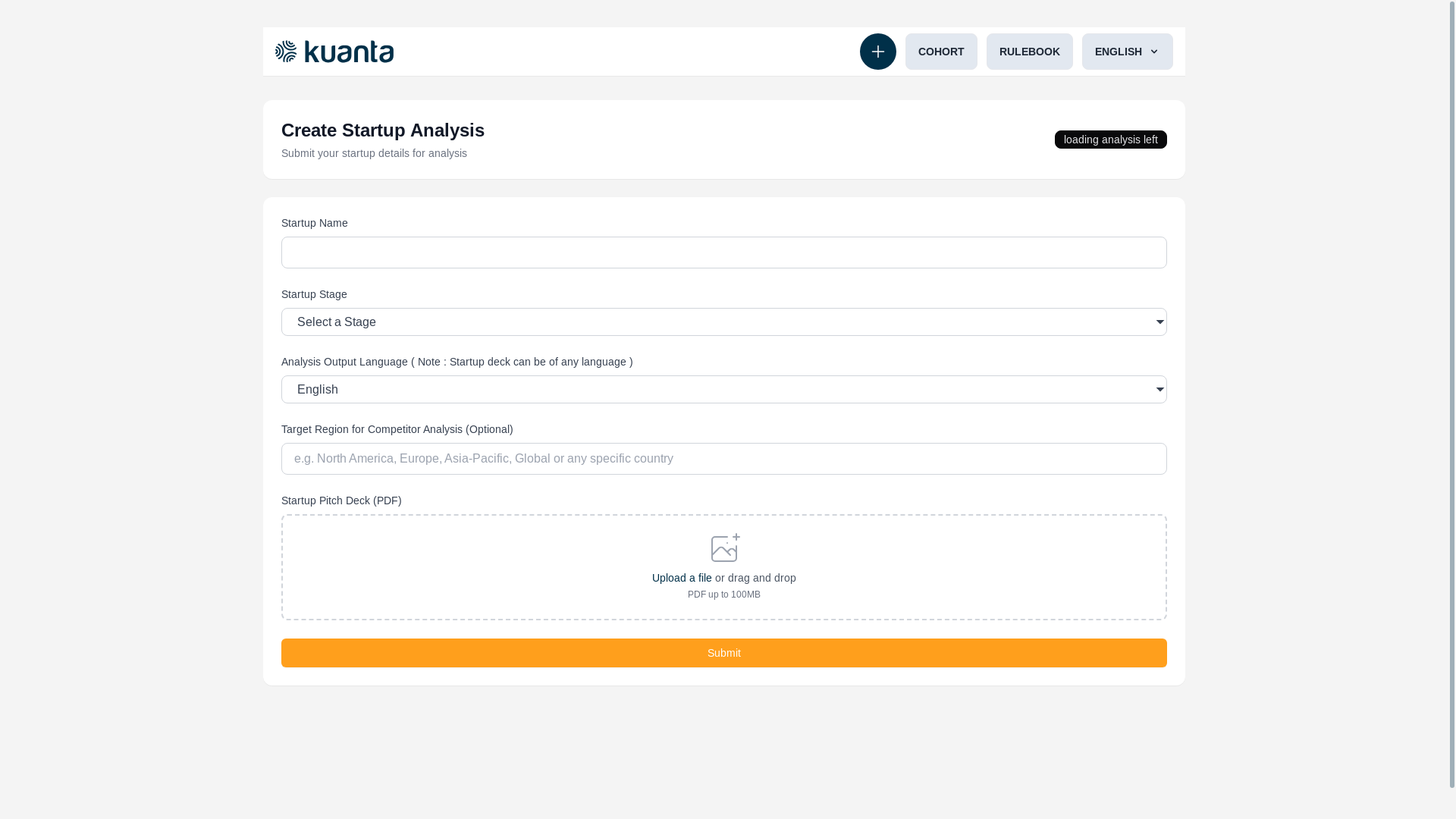 website screenshot of https://kuanta-frontend.pages.dev/