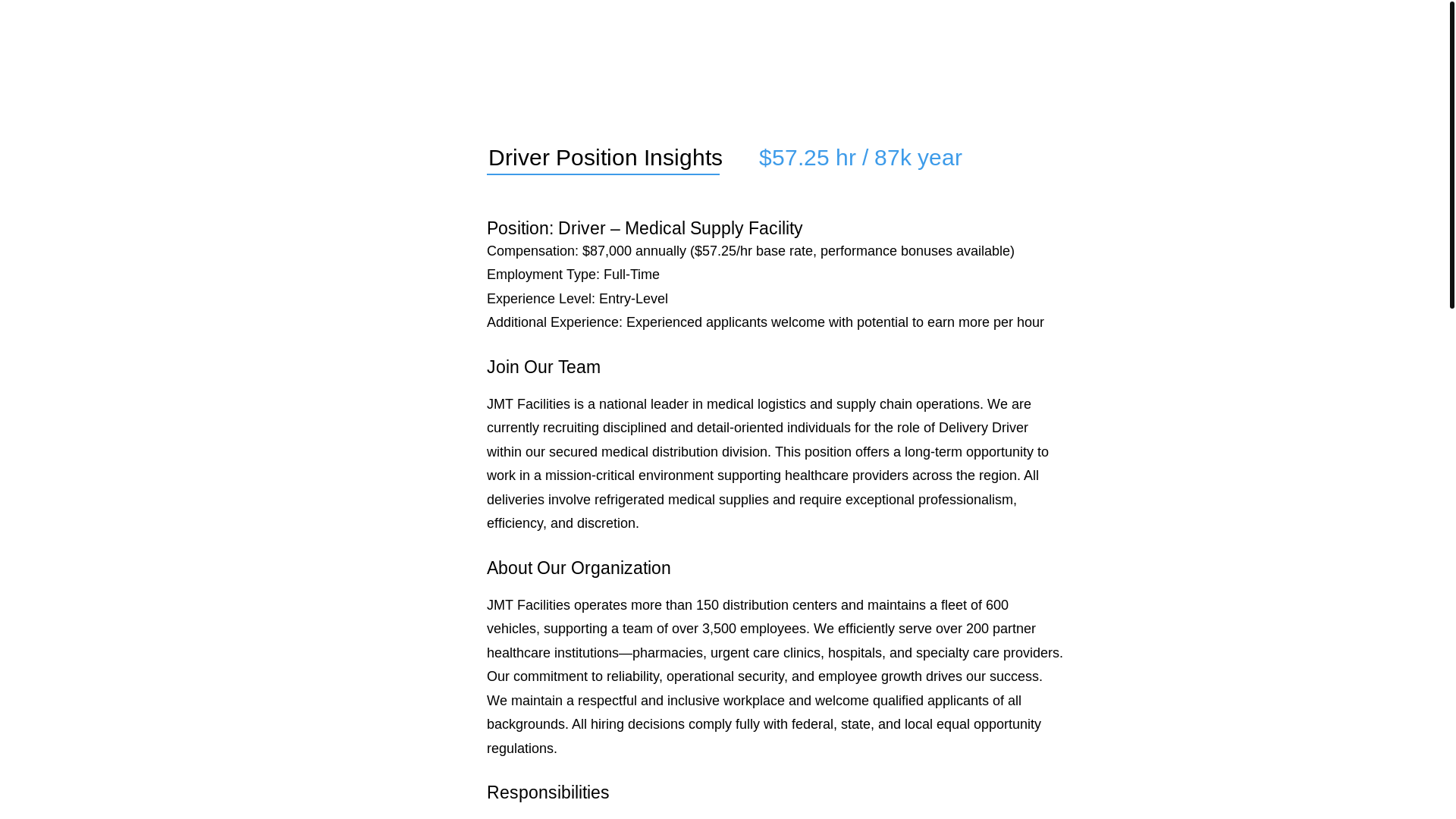 website screenshot of https://jmtdriverca.com/