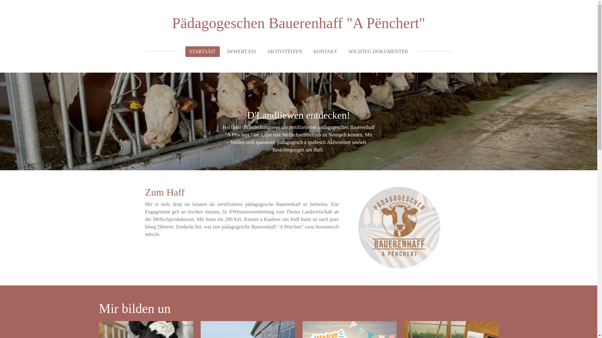 website screenshot of https://haffpenchert.com/