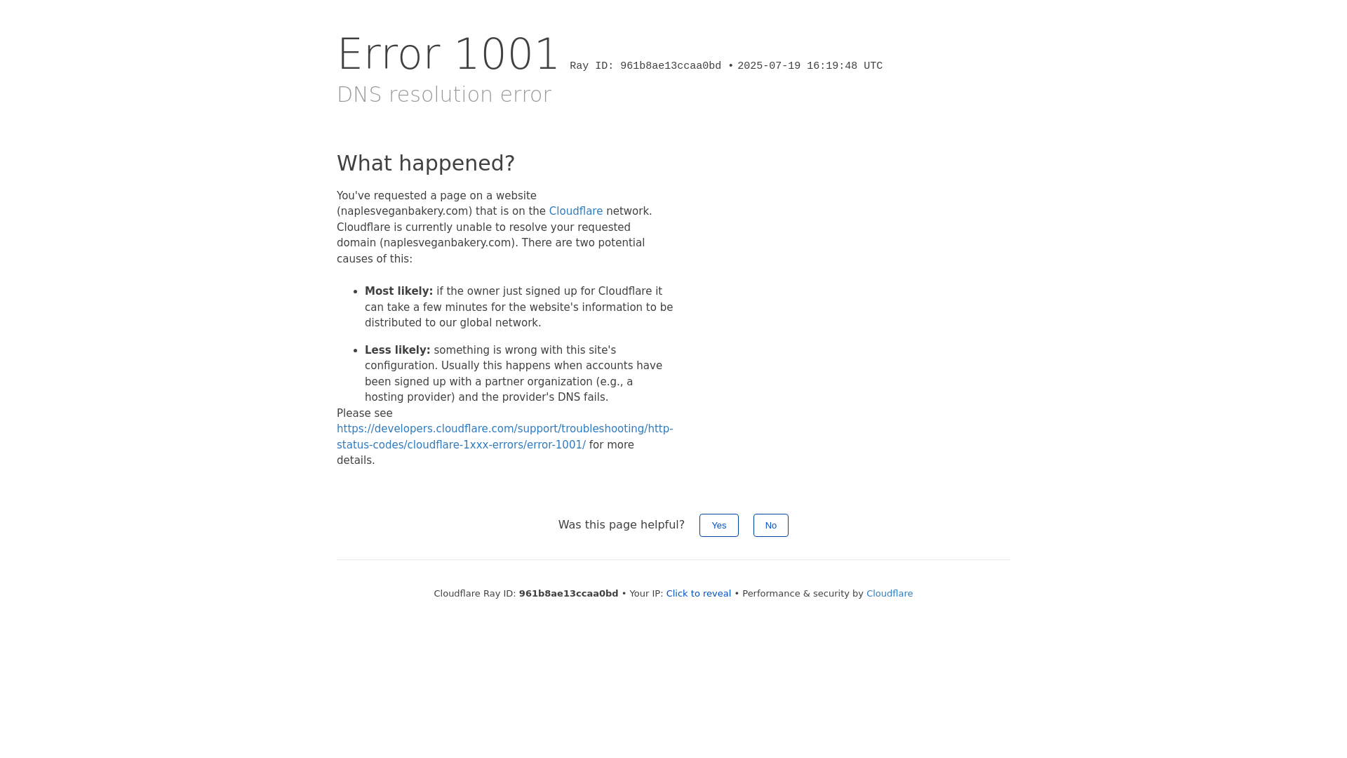 website screenshot of https://naplesveganbakery.xyz/
