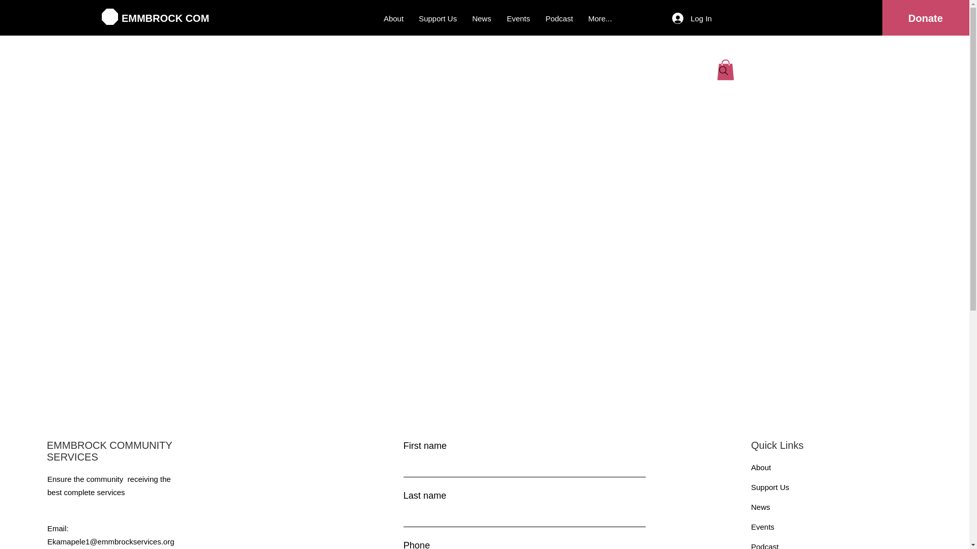 website screenshot of https://emmbrockcommunityservices.com/