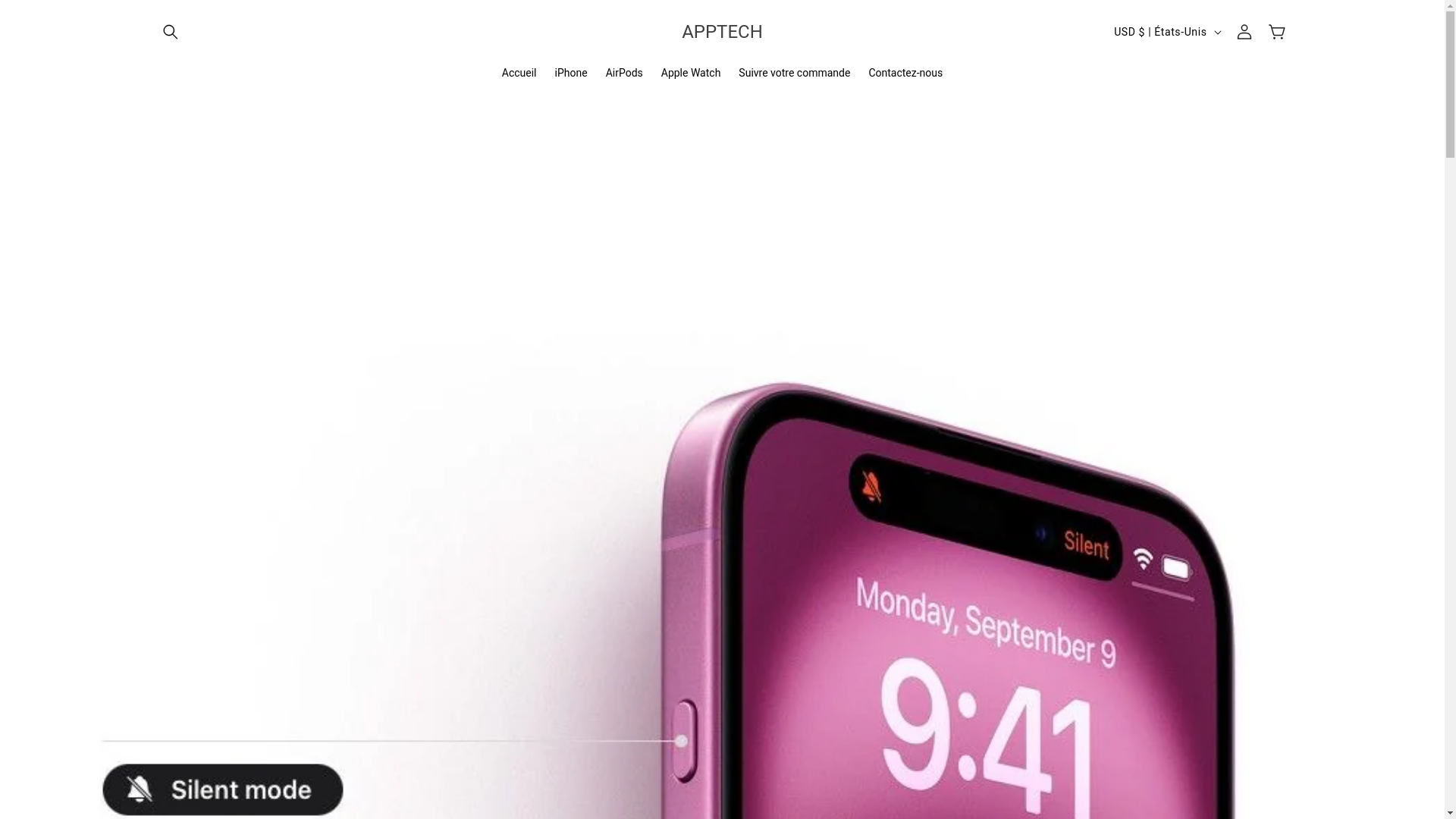 website screenshot of https://tech-app.store/