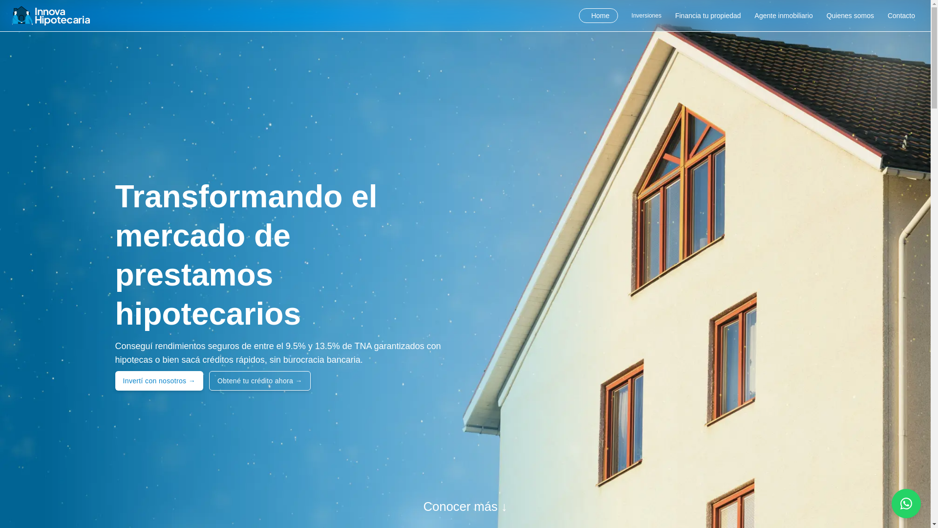 website screenshot of https://innovahipotecariaapp.pages.dev/