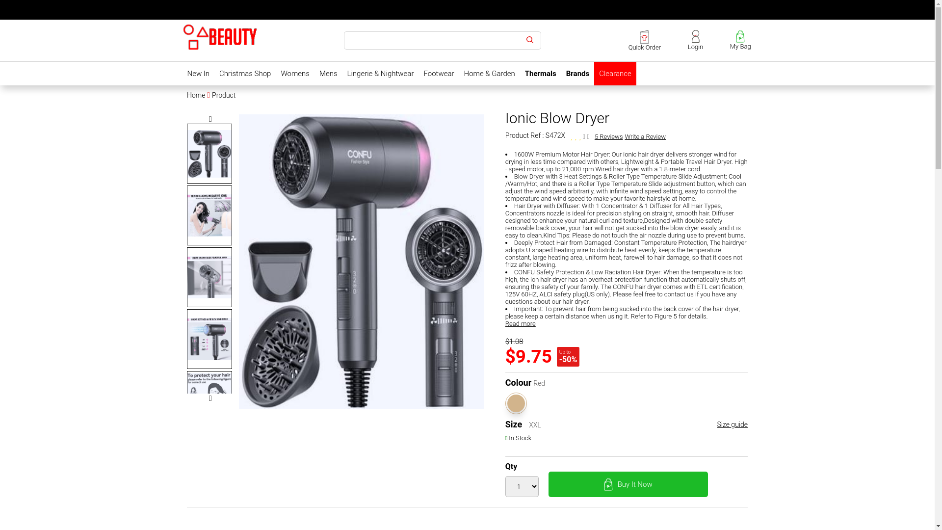website screenshot of https://mrshinytc.com/