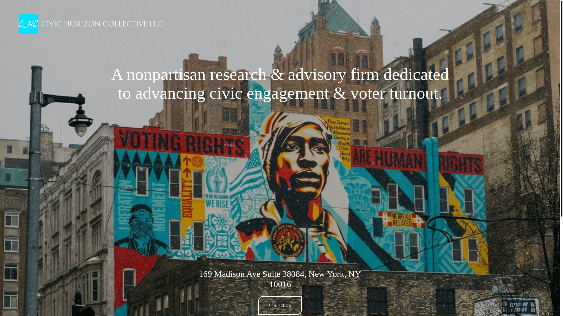 website screenshot of https://civichorizoncollective.com/