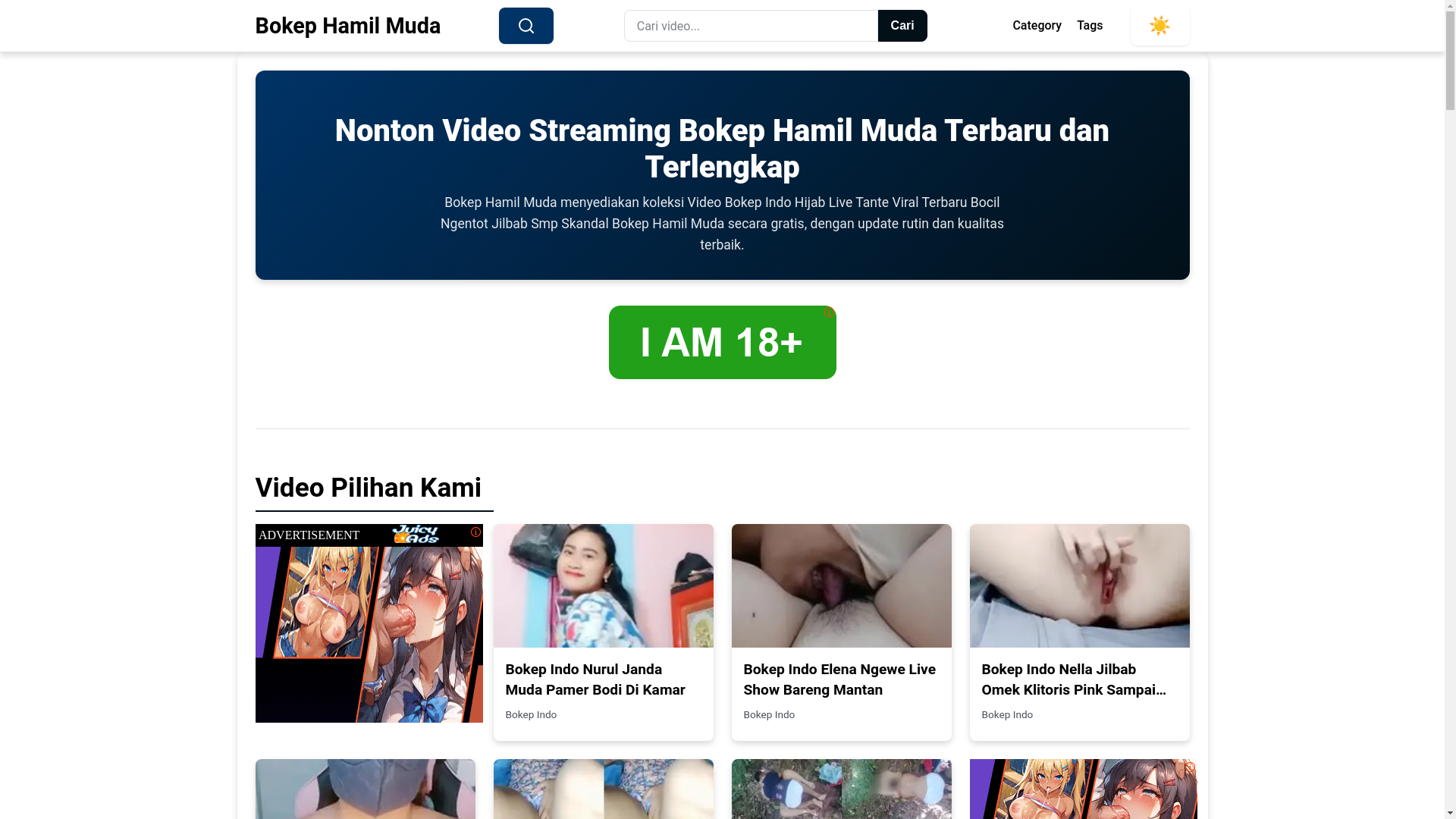 website screenshot of https://bokephamilmuda.pages.dev/