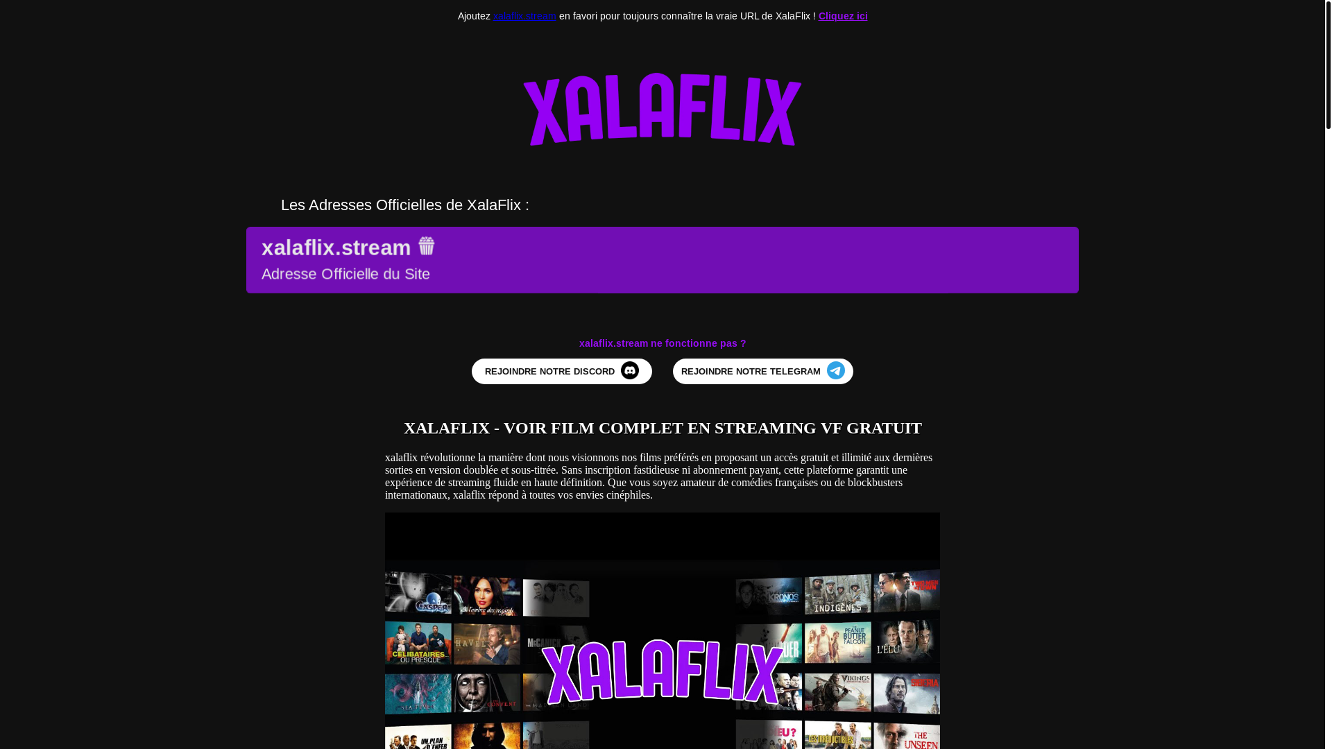 website screenshot of https://xalaflix-love.pages.dev/